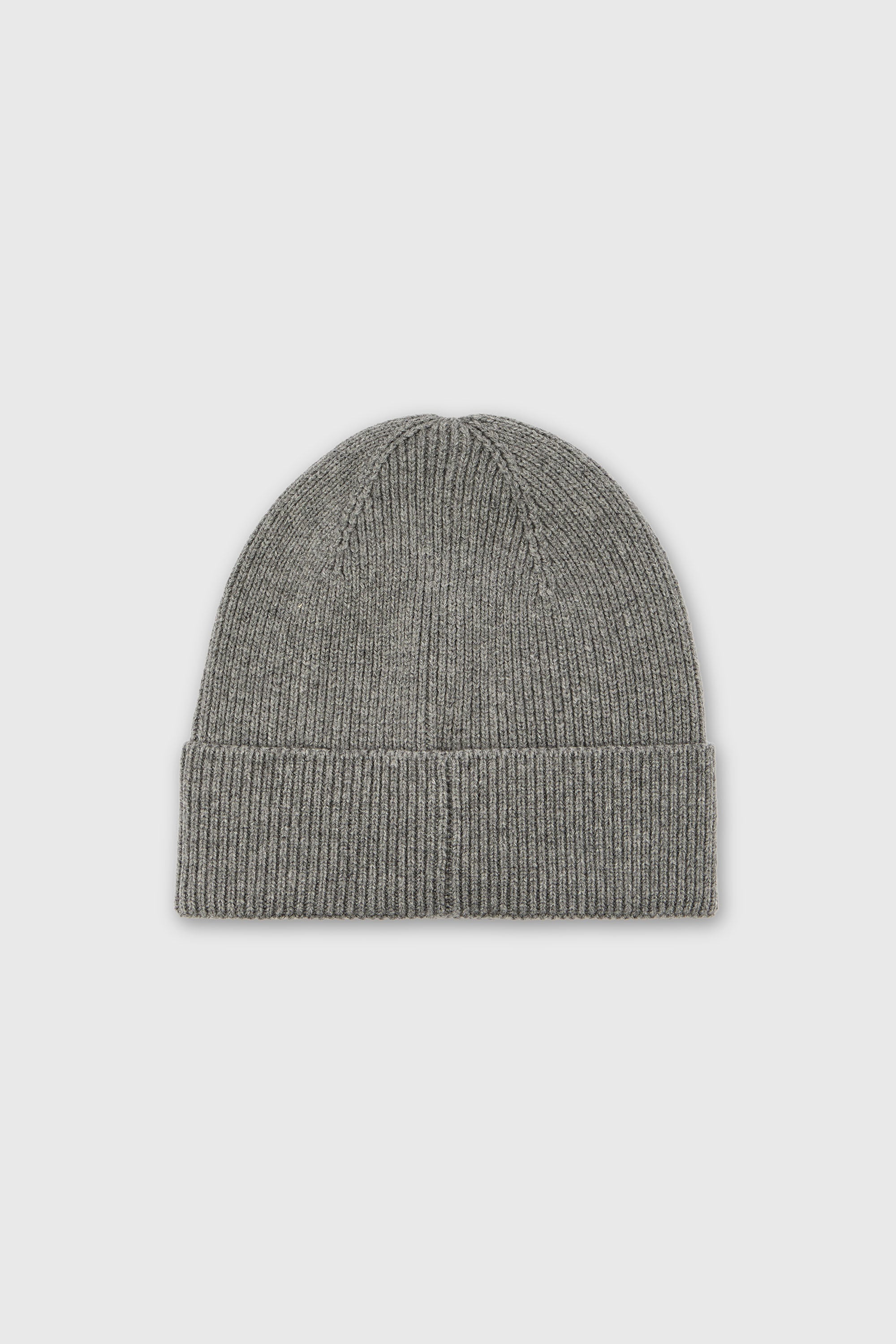 Diesel - K-CODER-FULLY B, Unisex's Ribbed beanie with D embroidery in Grey - 2