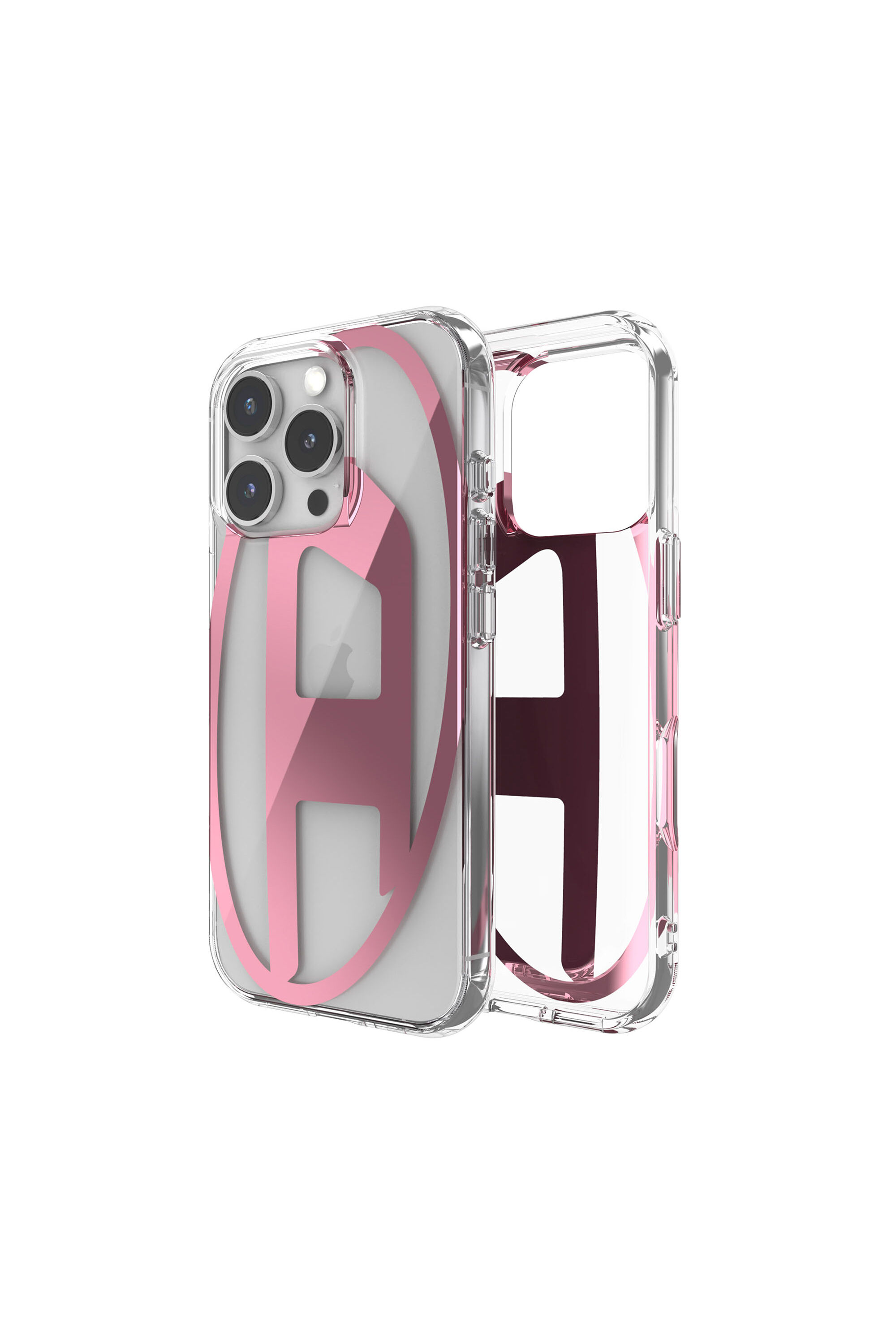 Diesel - 60144 AOP CASE, Coque miroir pour l'iP 16 Pro Mixte in Rose - 1