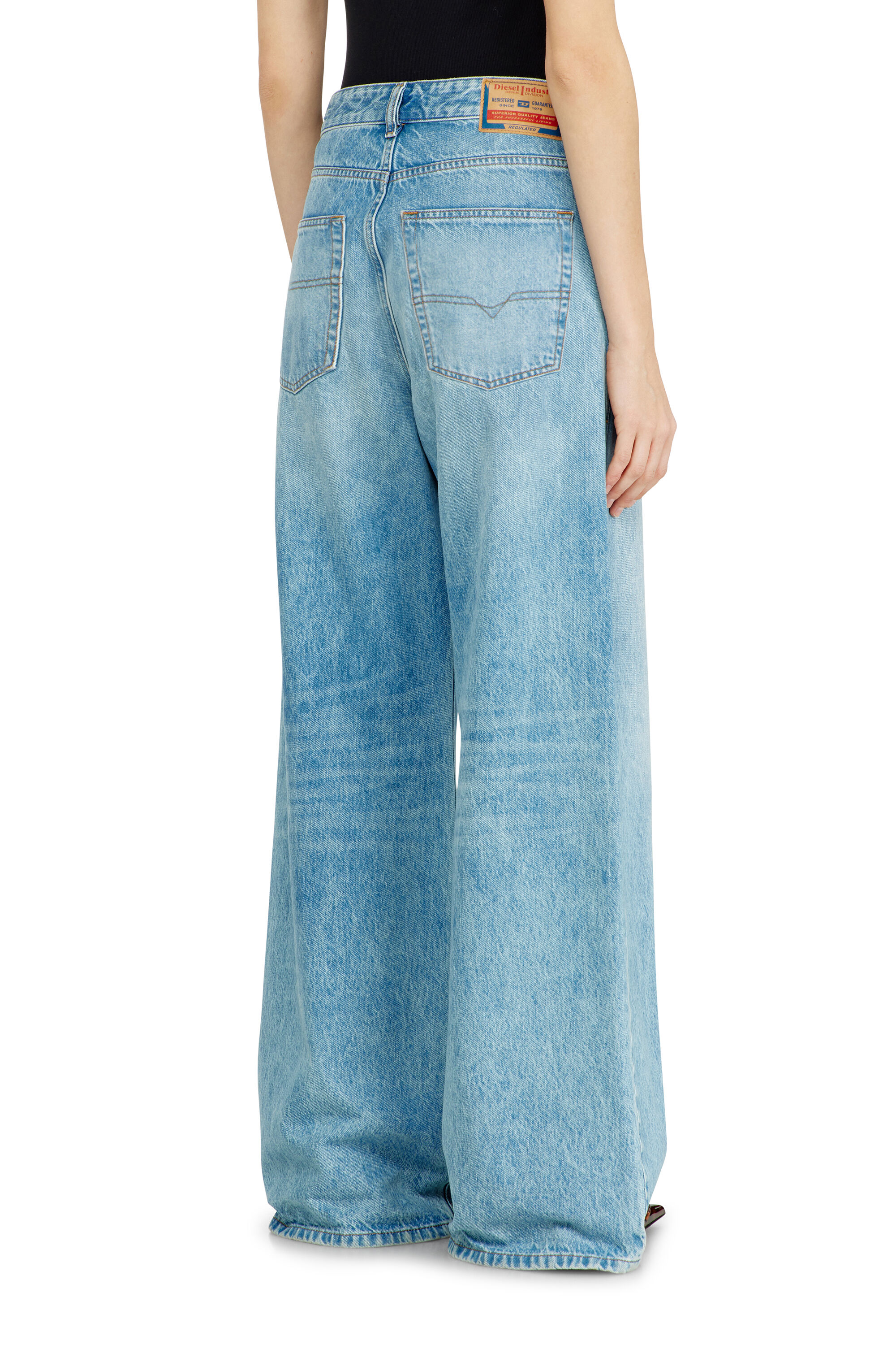 Diesel 1996 D-Sire ワイドジーンズW29 Women's Relaxed Jeans | Light blue | Diesel 1996 D-Sire