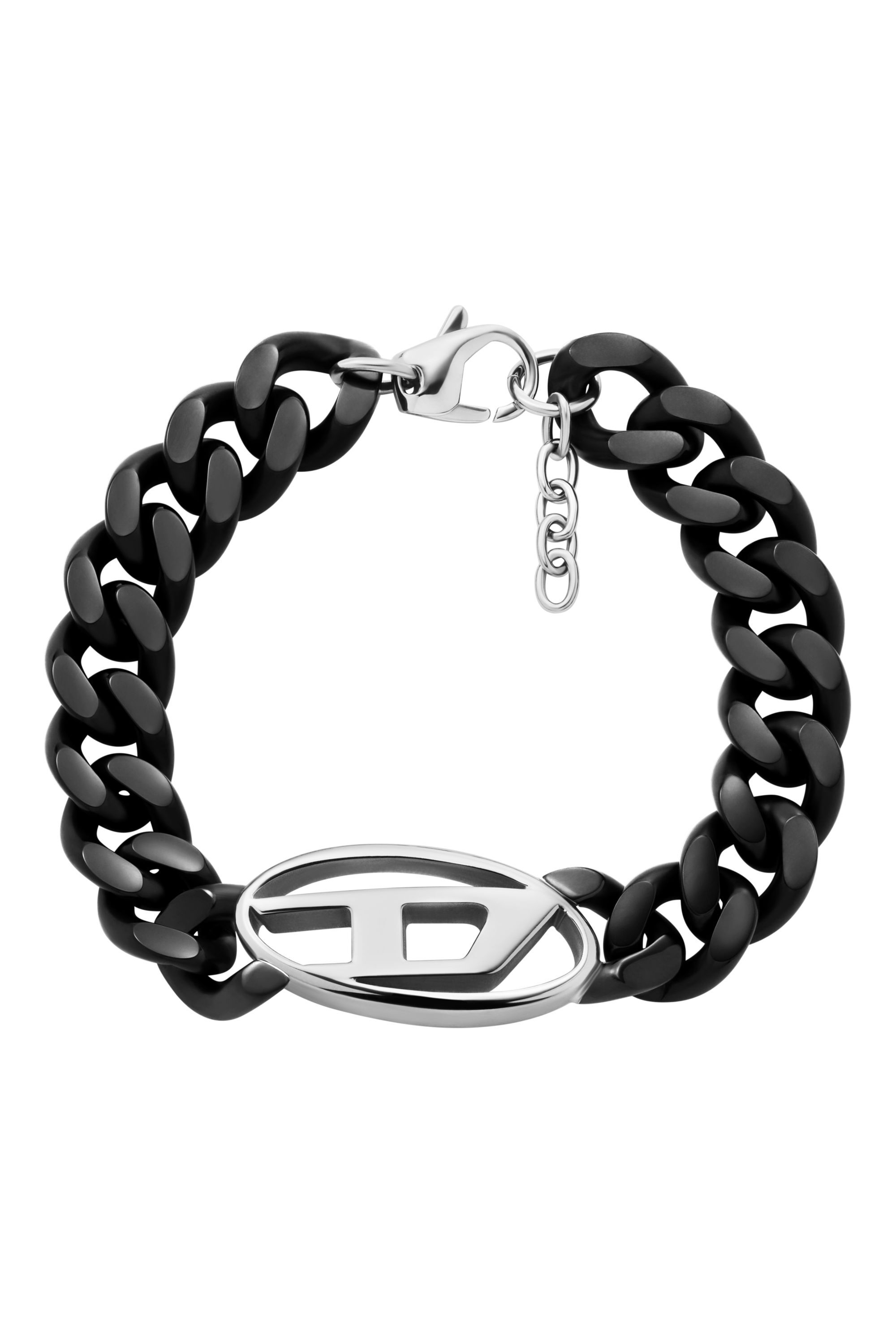 Diesel - DX1611931, Bracelet chaîne en acier inoxydable Mixte in Noir - 1