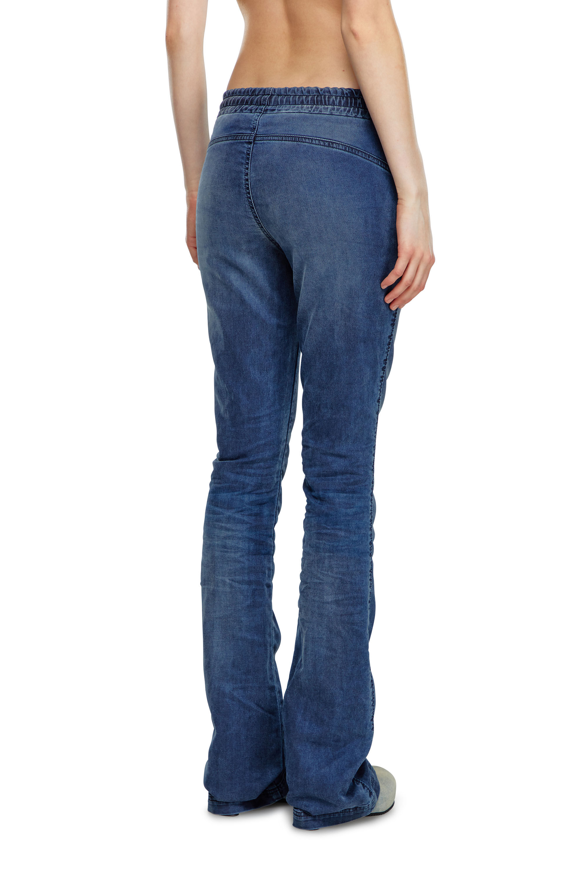 Diesel - Femme Bootcut and Flare 2069 D-Ebbey Joggjeans® 068LX, Bleu Foncé - Image 4