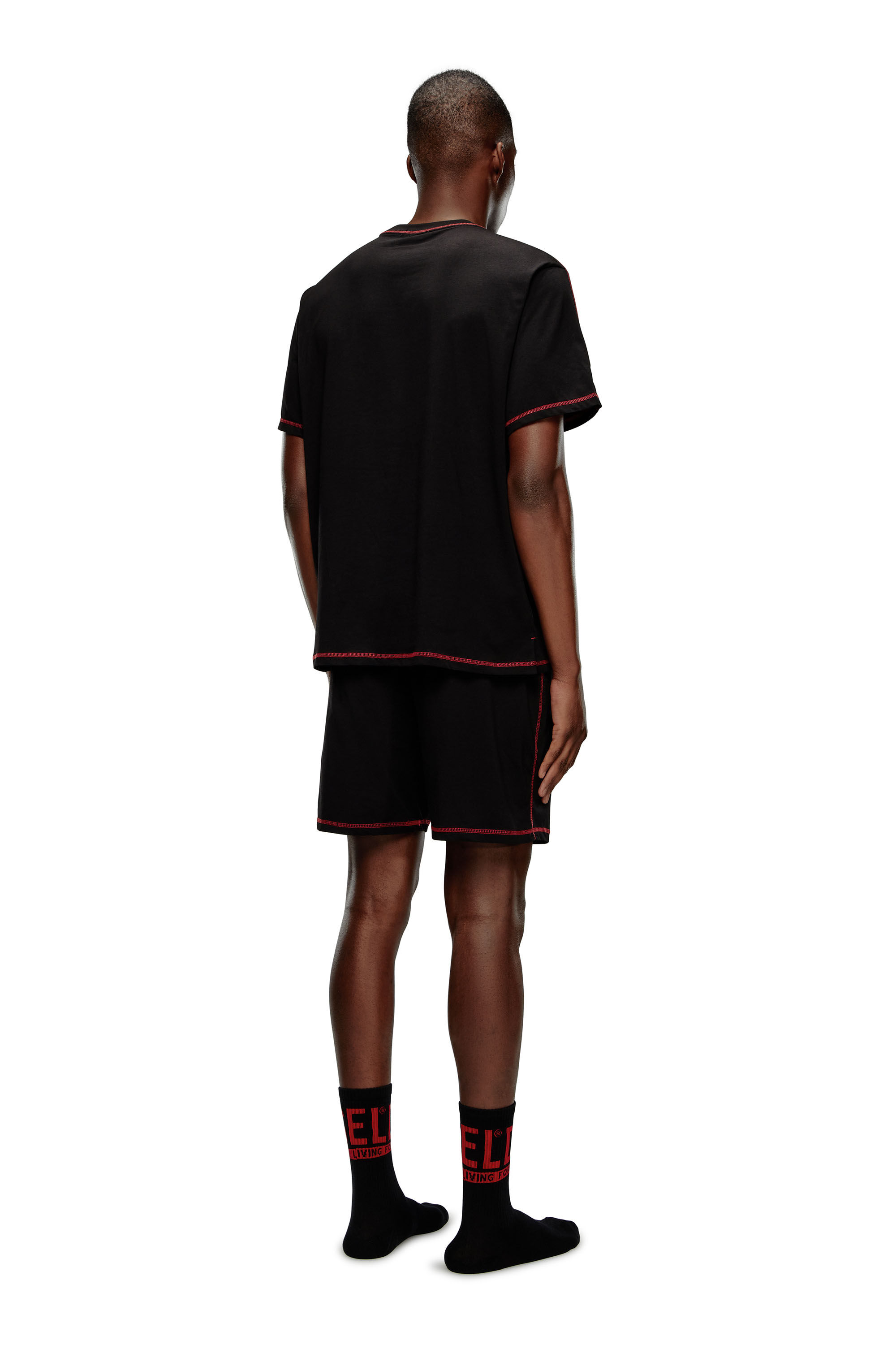 DIESEL UMSET-WILORT セットアップ Ｔシャツ＆ショートパンツ DIESEL UMSET-WILORT セットアップ Tシャツ＆ショートパンツ