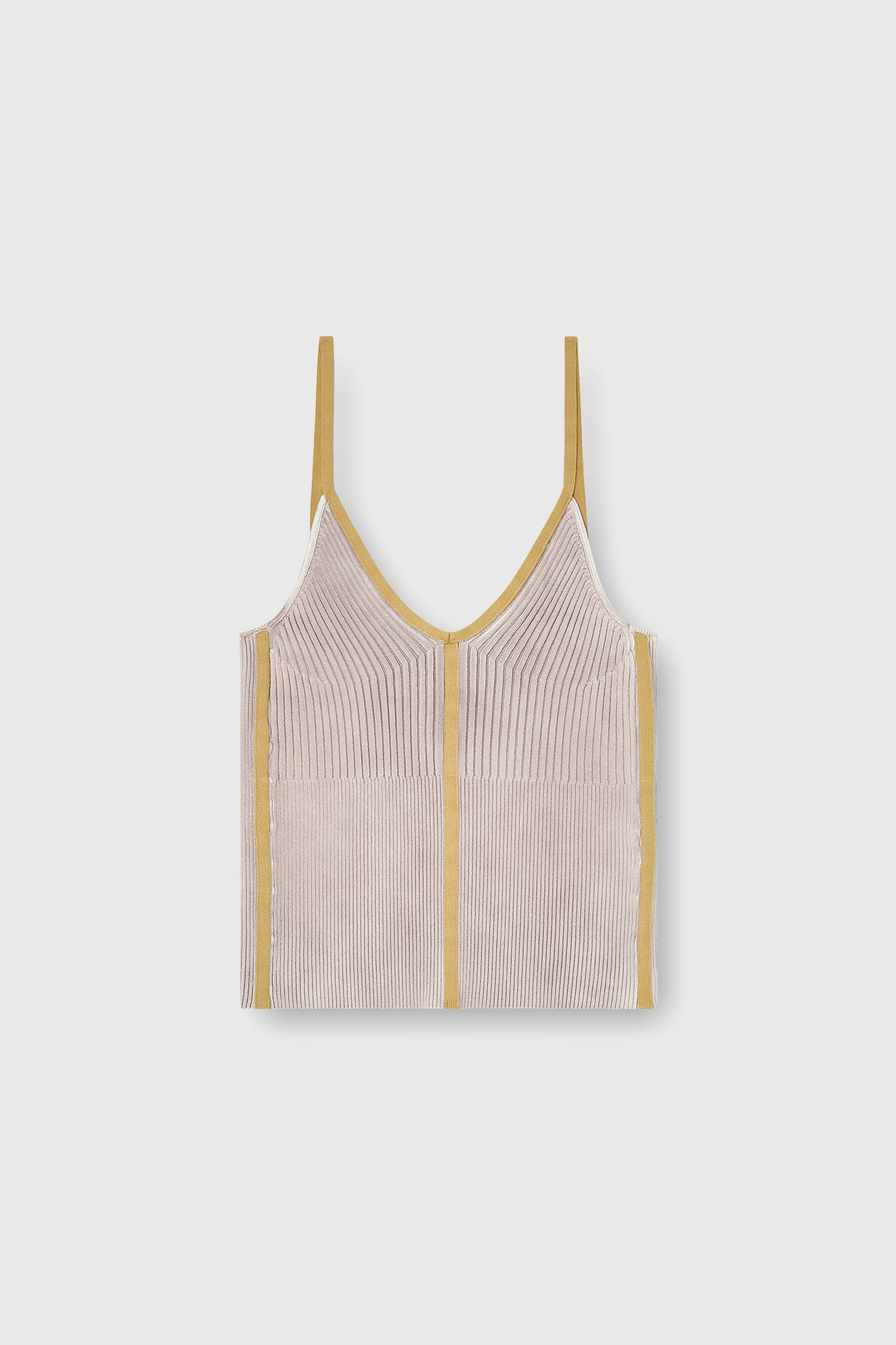 Diesel - M-SARMITE, D&eacute;bardeur en maille c&ocirc;tel&eacute;e avec bandes contrastantes Femme in Violet - 2