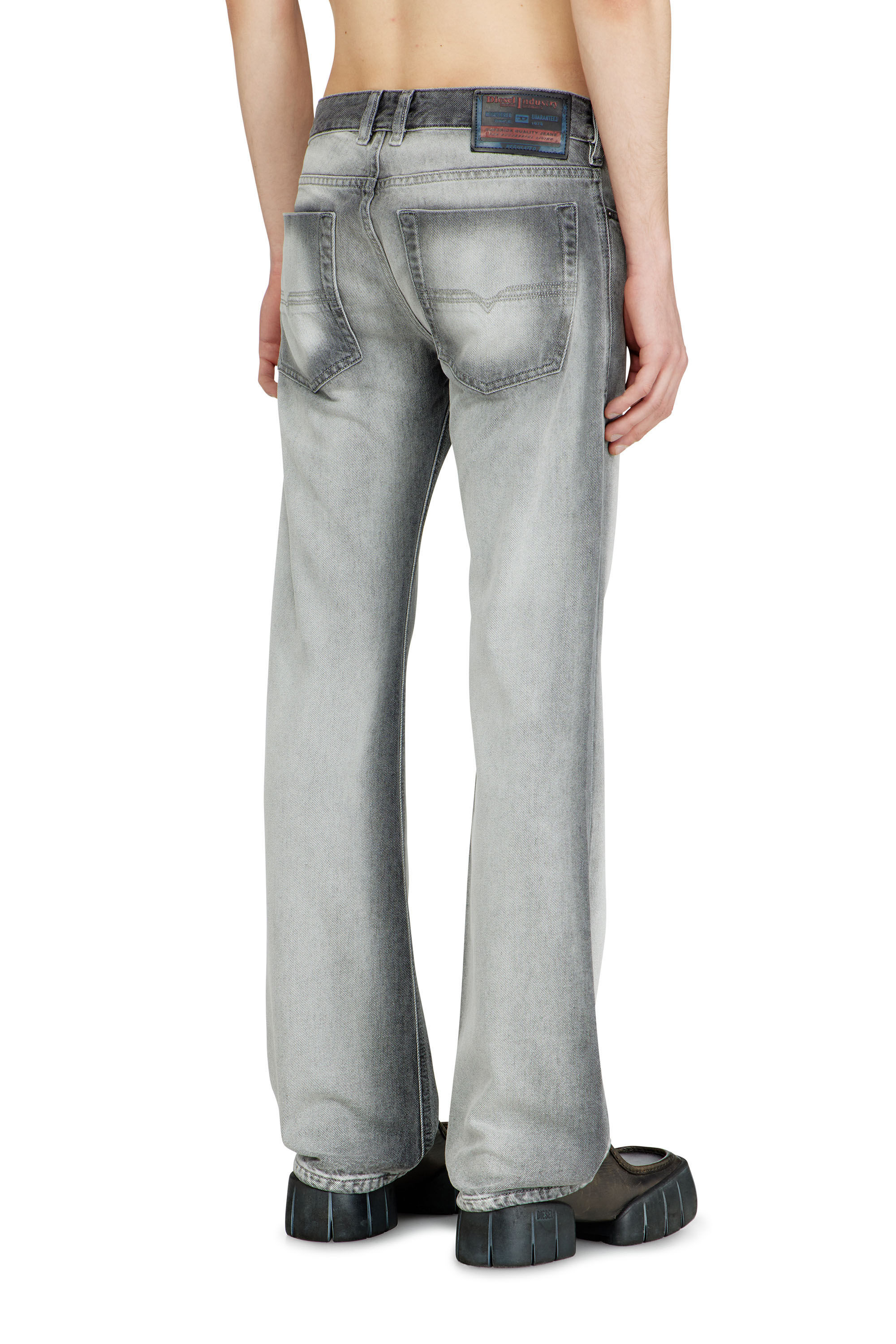 Diesel - Bootcut Jeans 2007 Zatiny 09P28 Homme, Gris - Image 4