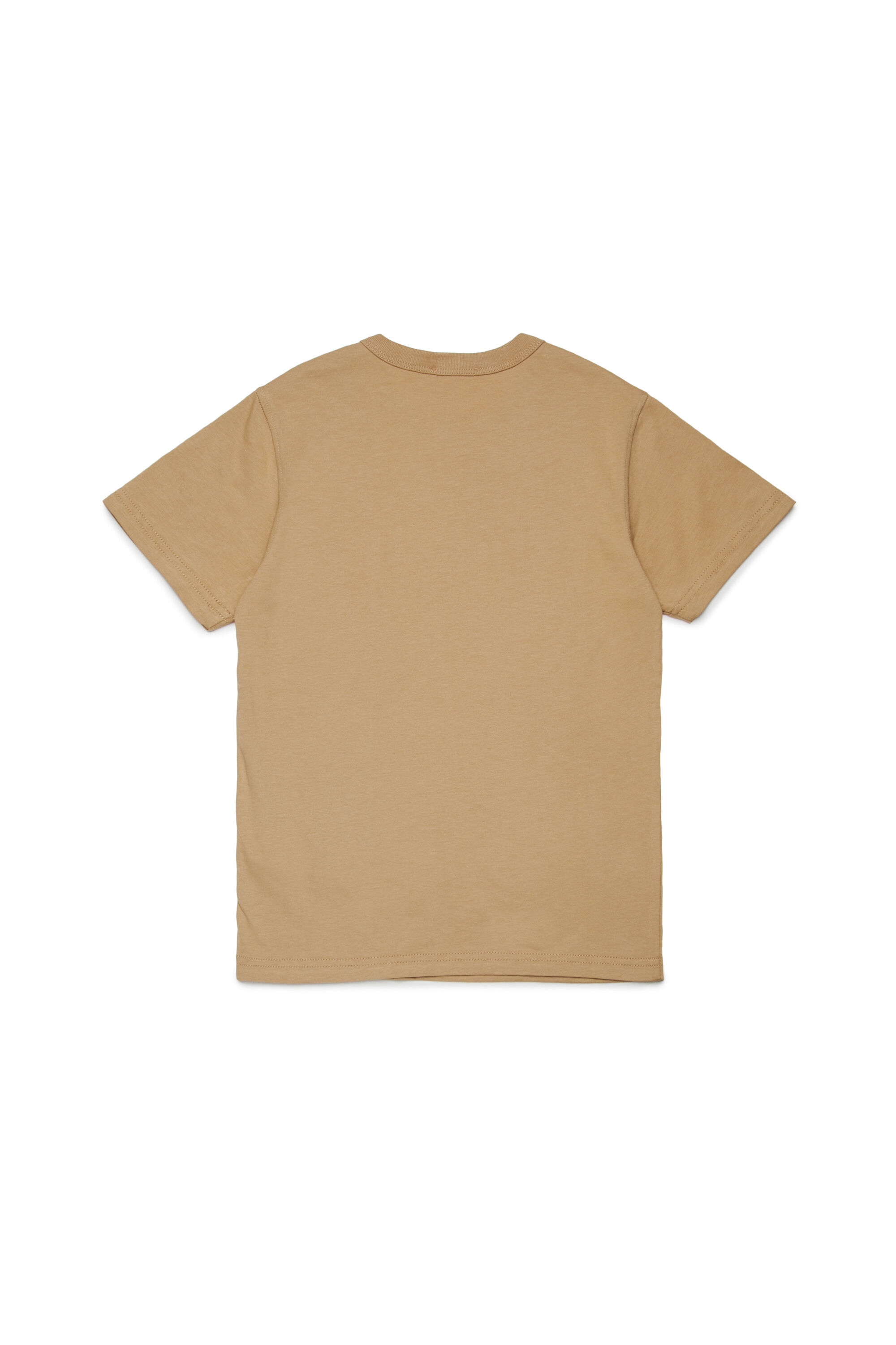 Diesel - TUNDRA, T-shirt en coton avec logo Homme in Marron - 2