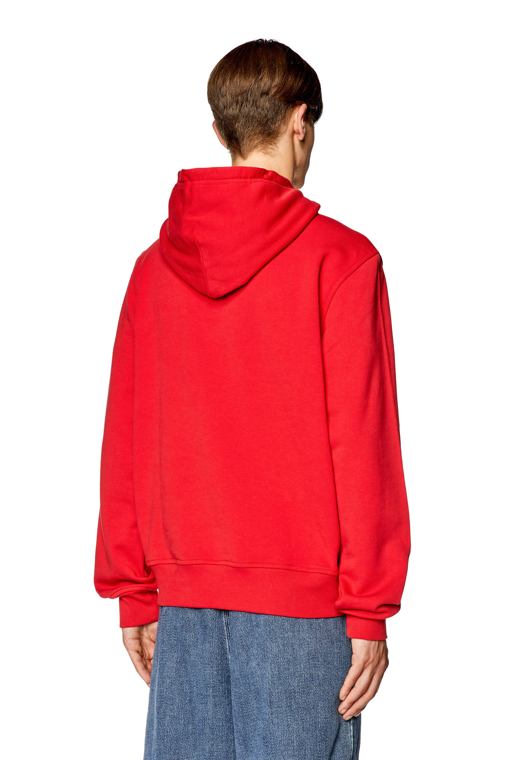 Diesel - S-GINN-HOOD-DIV, Red - Image 4