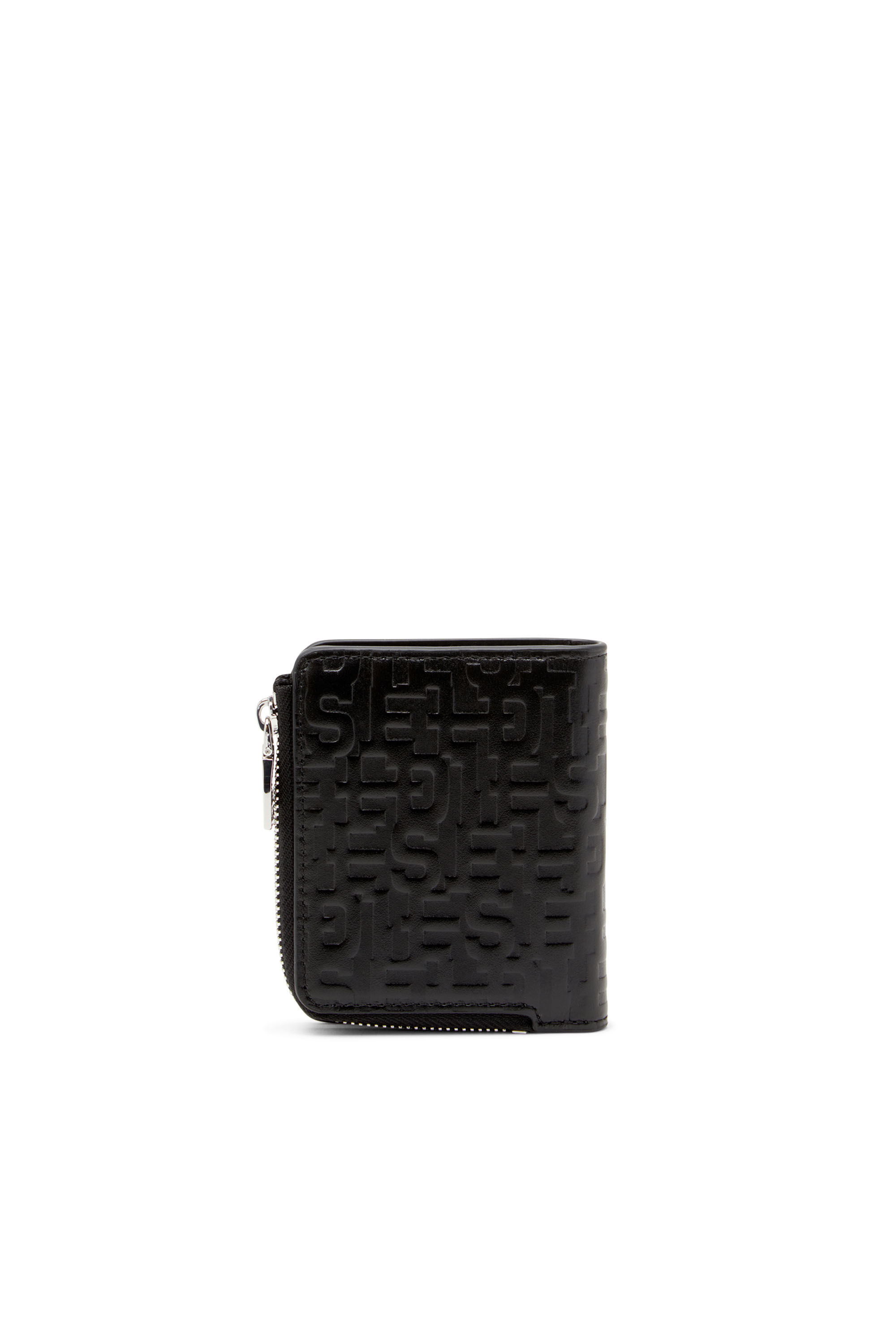 Diesel - PC MONOGRAM CARD HOLDER ZIP L, Noir - Image 2