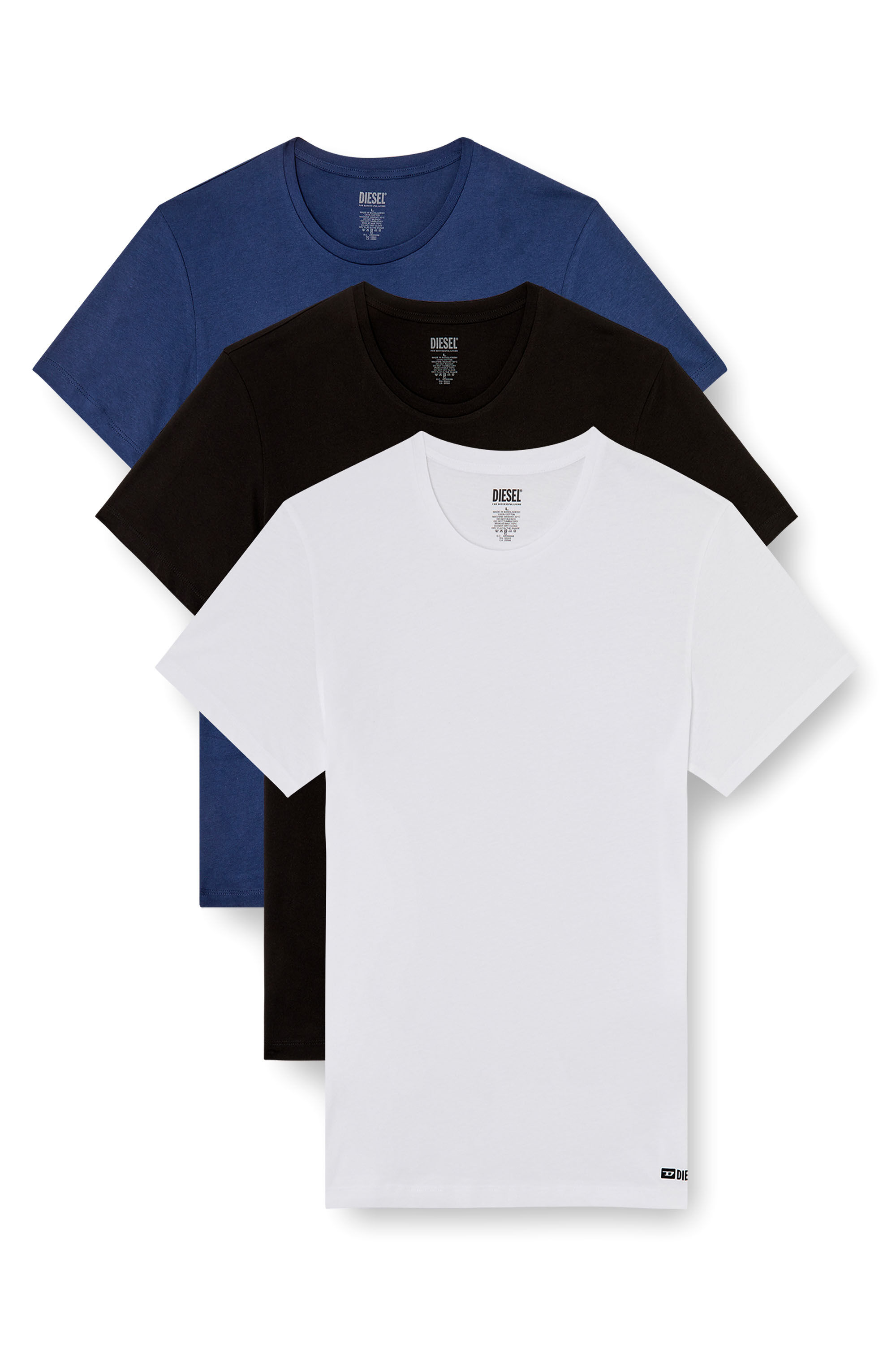 Diesel - RANDAL-D-BOX-3PACK, Lot de trois T-shirts Homme in Polychrome - 2