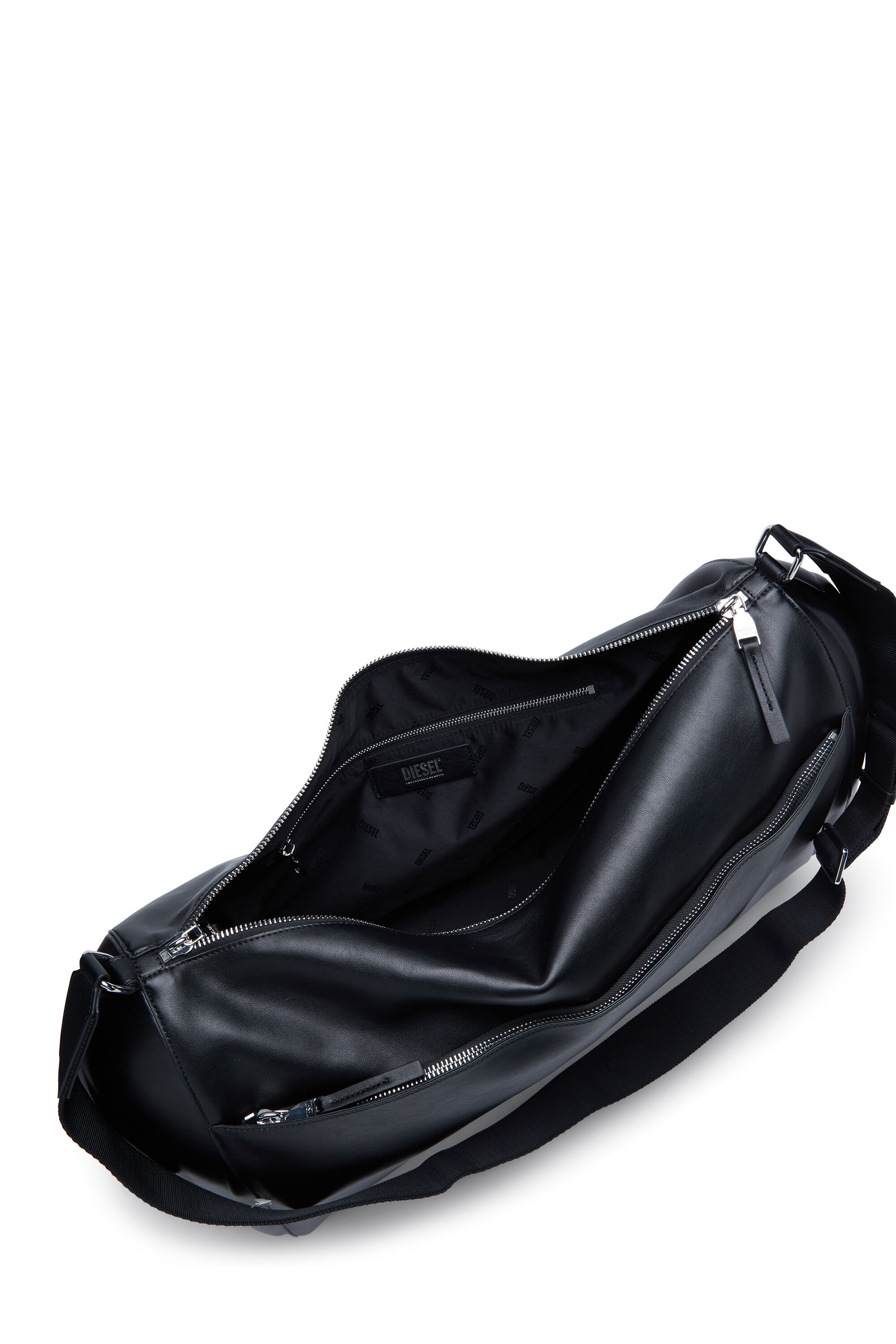 Diesel - LOAD-D DUFFLE X, Load-D-Sac de voyage à coque rigide avec côtés logotés Mixte in Noir - 3