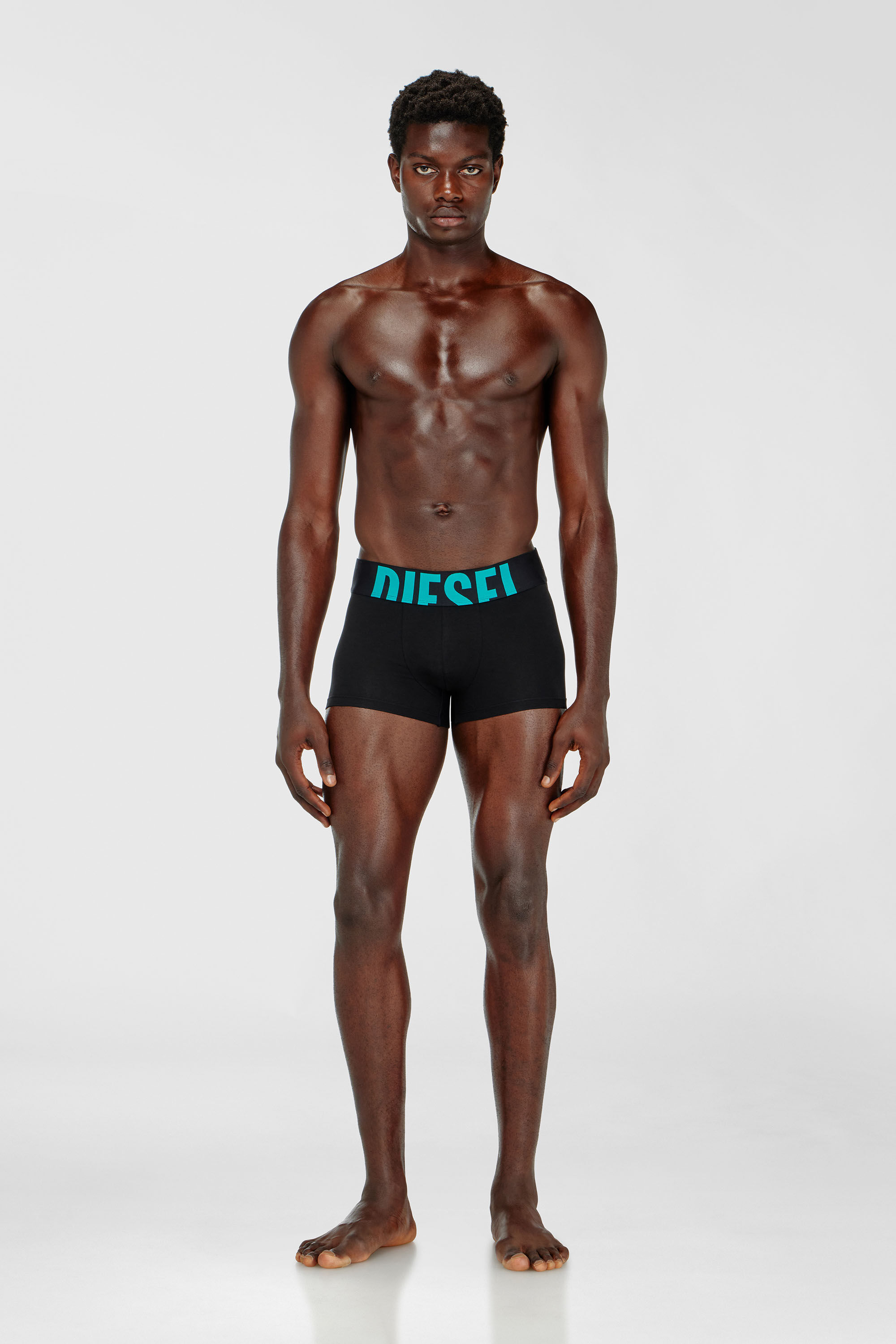 Diesel - UMBX-DAMIENTHREEPACK-5.5EL, Lot de trois boxers en coton stretch Homme in Polychrome - 1