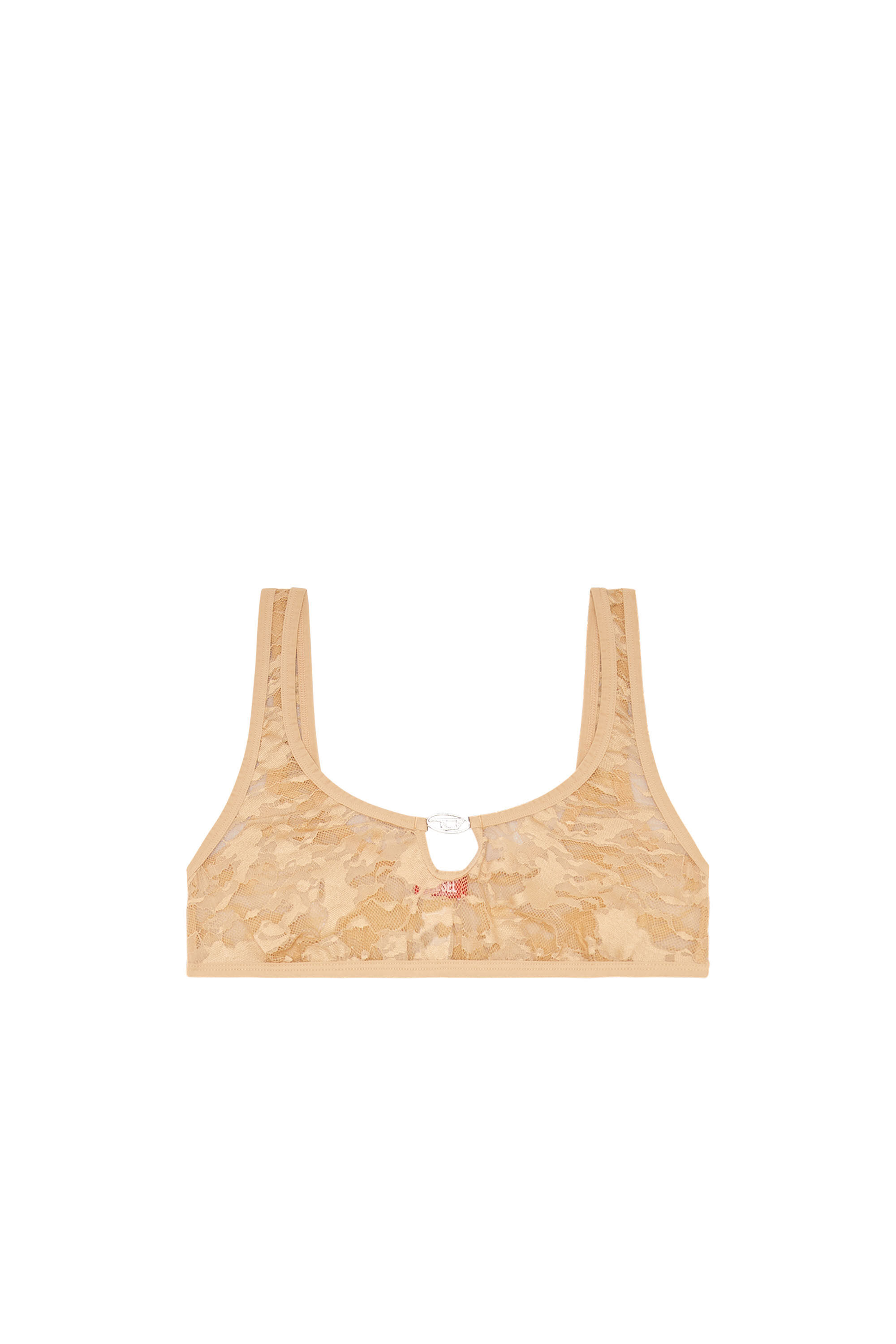 Diesel - UFSB-D-OVAL-LACE-BRALETTE, Marron Clair - Image 1