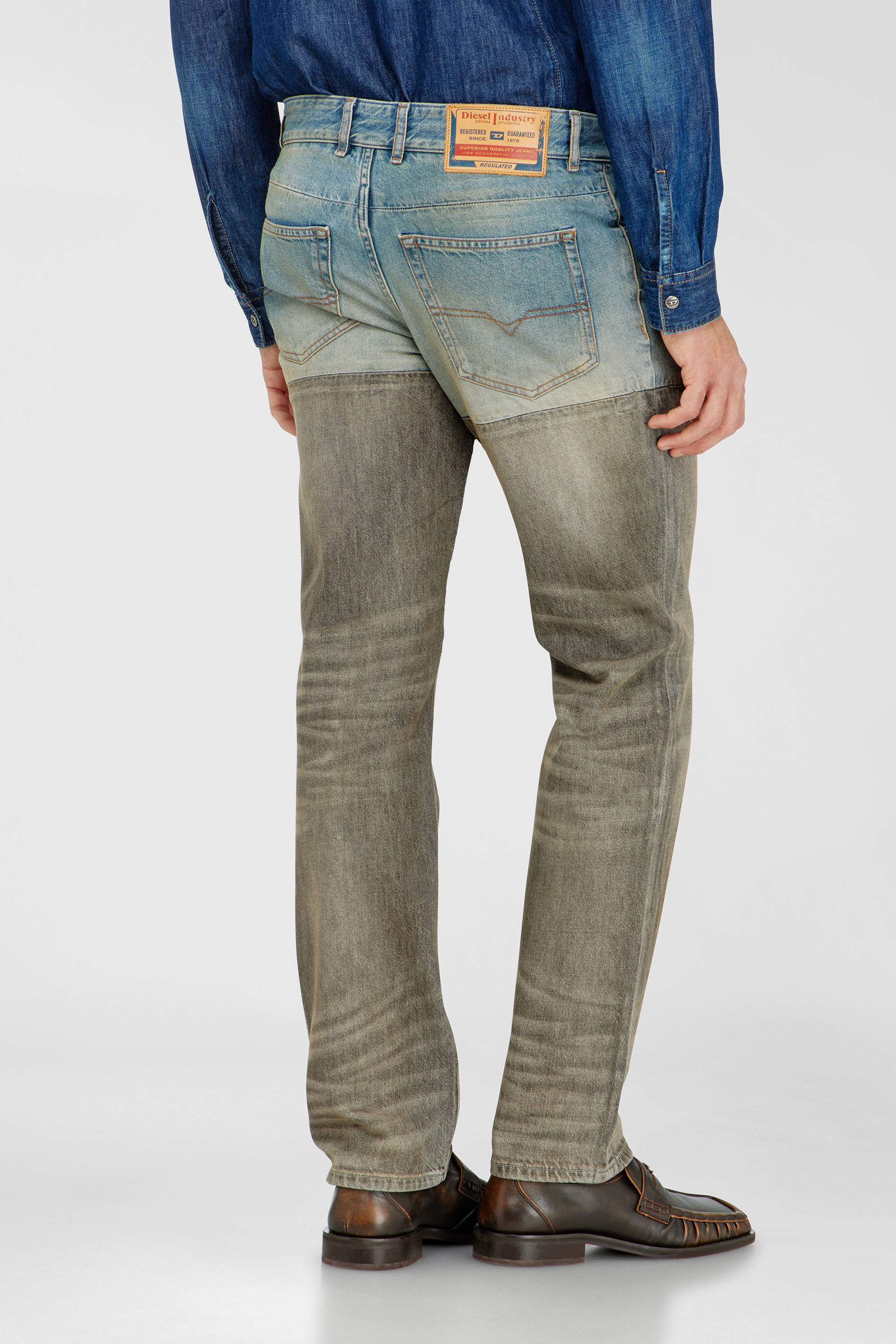 Diesel - Slim Jeans 1993 D-Vyl 0ADDX Homme, Gris/Bleu - Image 4
