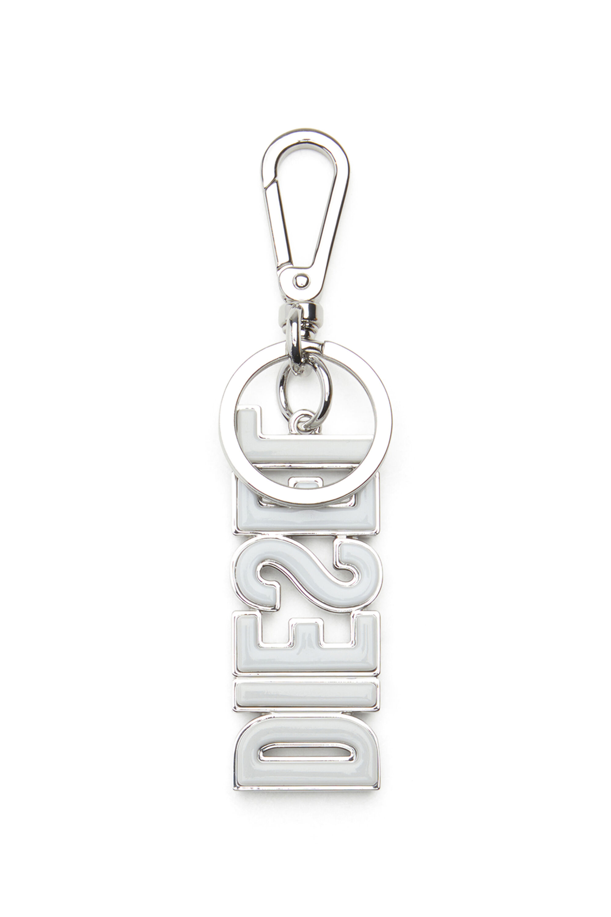 Diesel - DSL 3D KEY RING, Porte-clés DIESEL en métal et résine Homme in Noir - 2