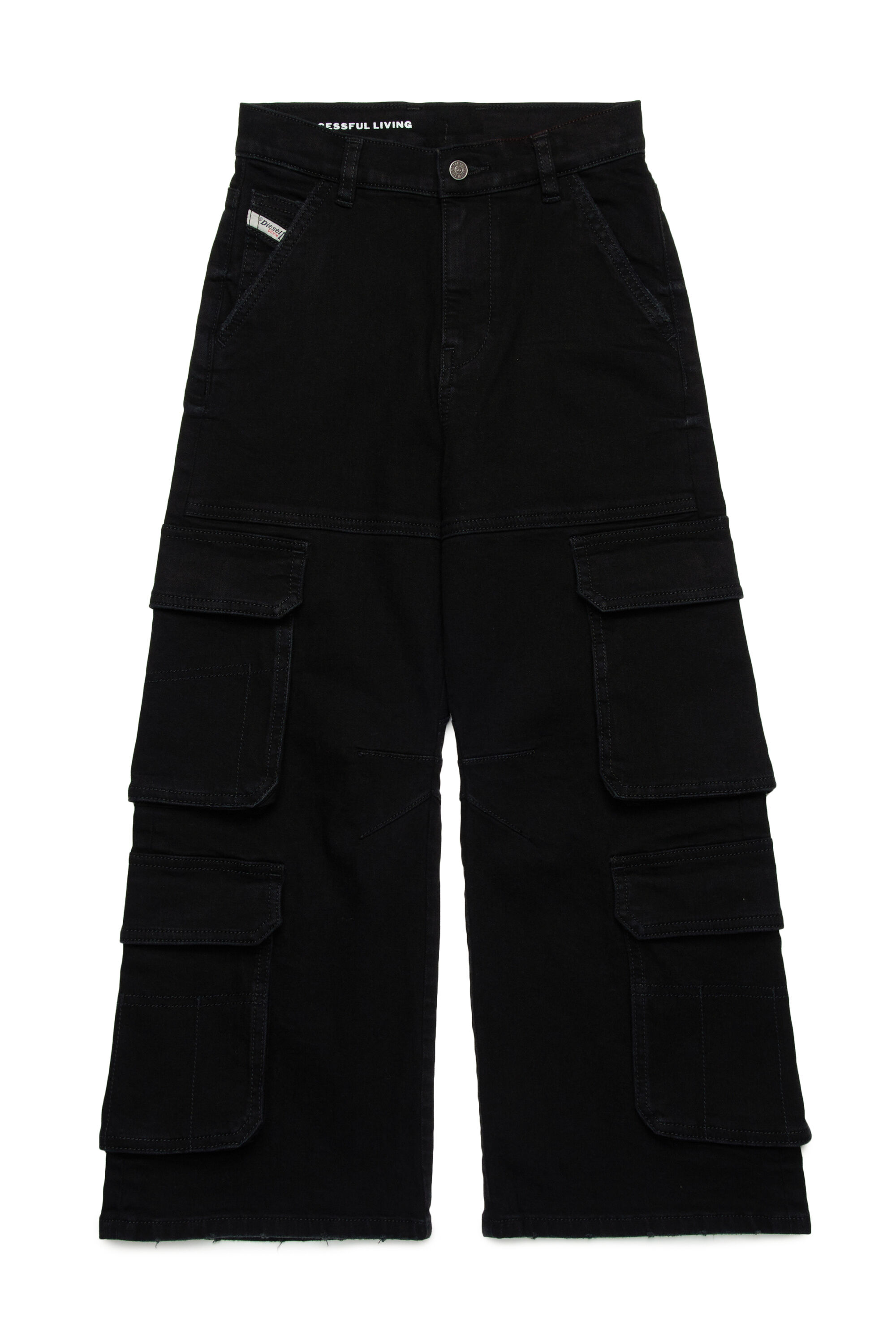 Loose Jeans - D-Argjx | Black | 4-16 YEARS Girls | Diesel