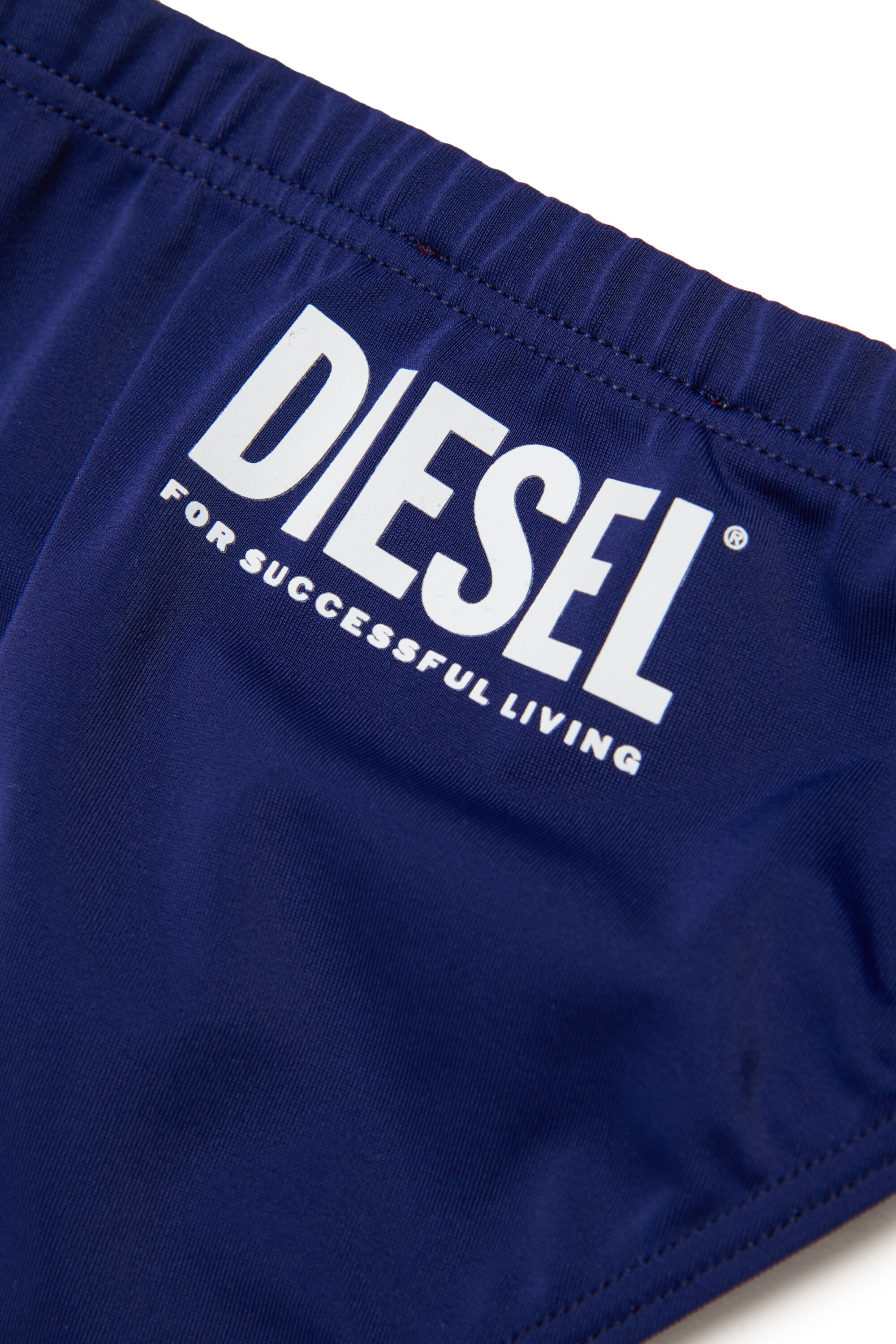 Diesel - MILIB, Slips de bain avec imprim&eacute; Diesel Homme in Bleu - 4