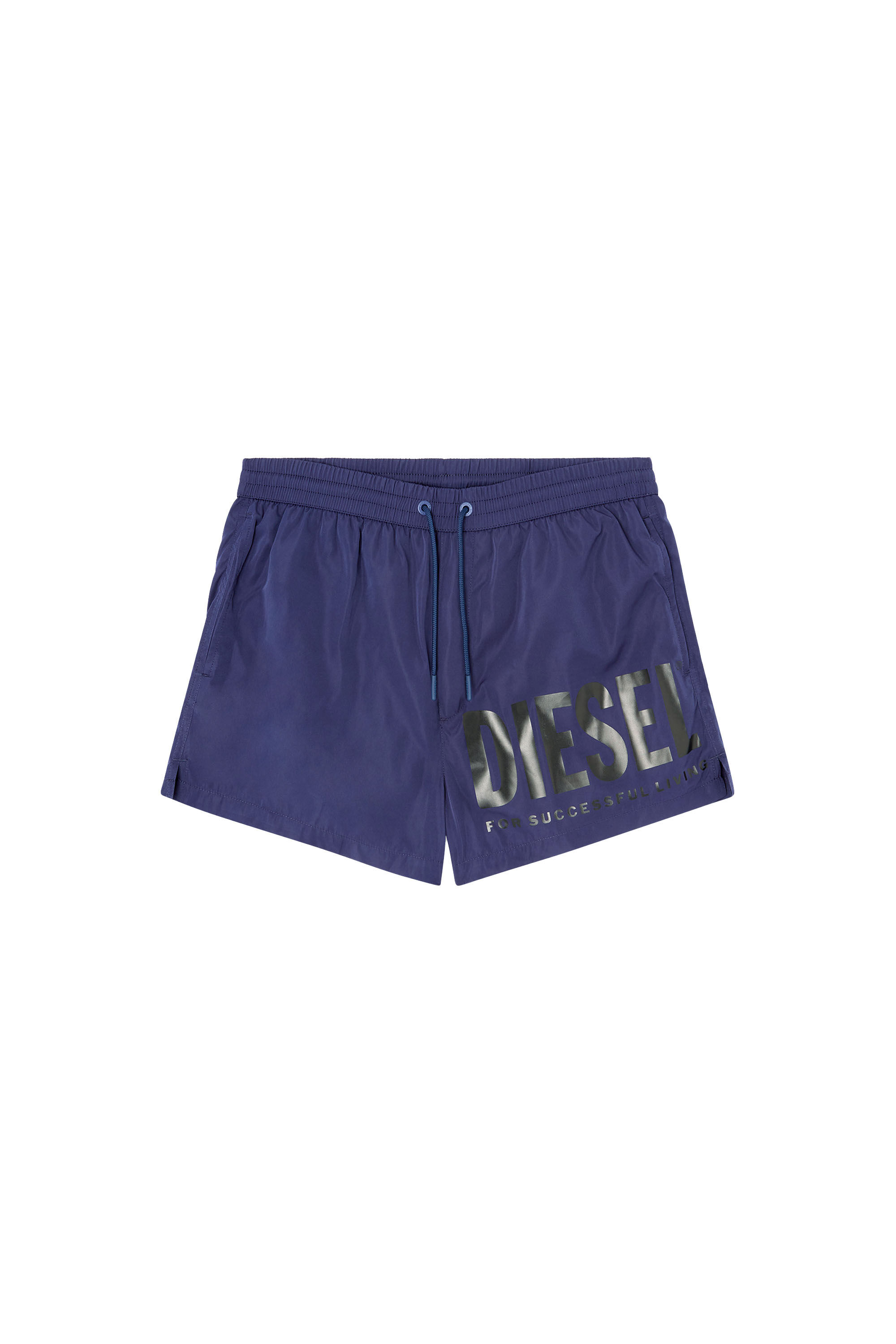 【DIESEL】Mario-34-D-Core ロゴ スイムショーツ ショートパンツ Men's Swim shorts with logo print | Black | Diesel