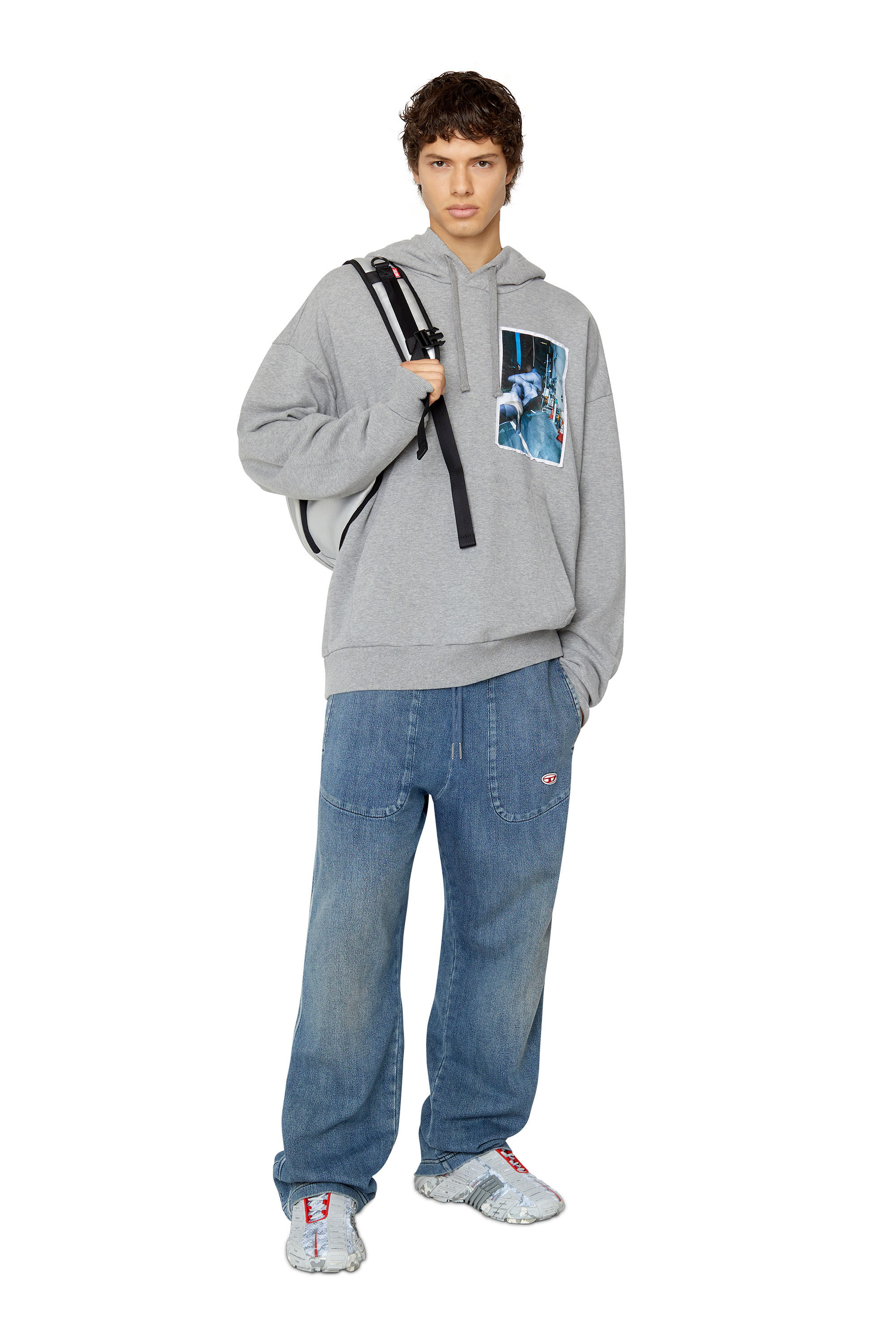 Diesel - SJ-UM-RIB-NE, Grey - Image 1