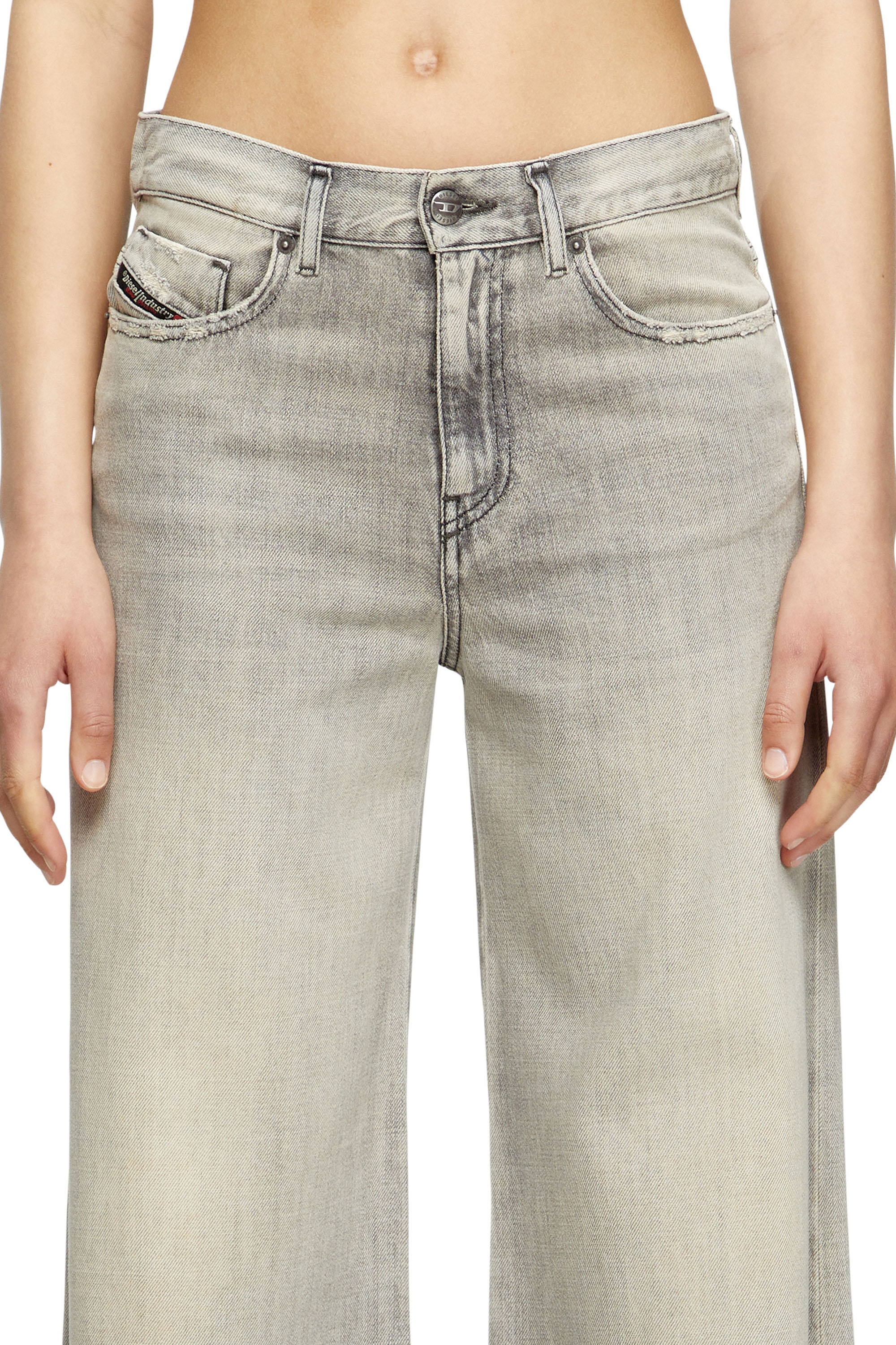 Diesel - Flare Jeans 1978 D-Akemi 068RU Femme, Gris - Image 5