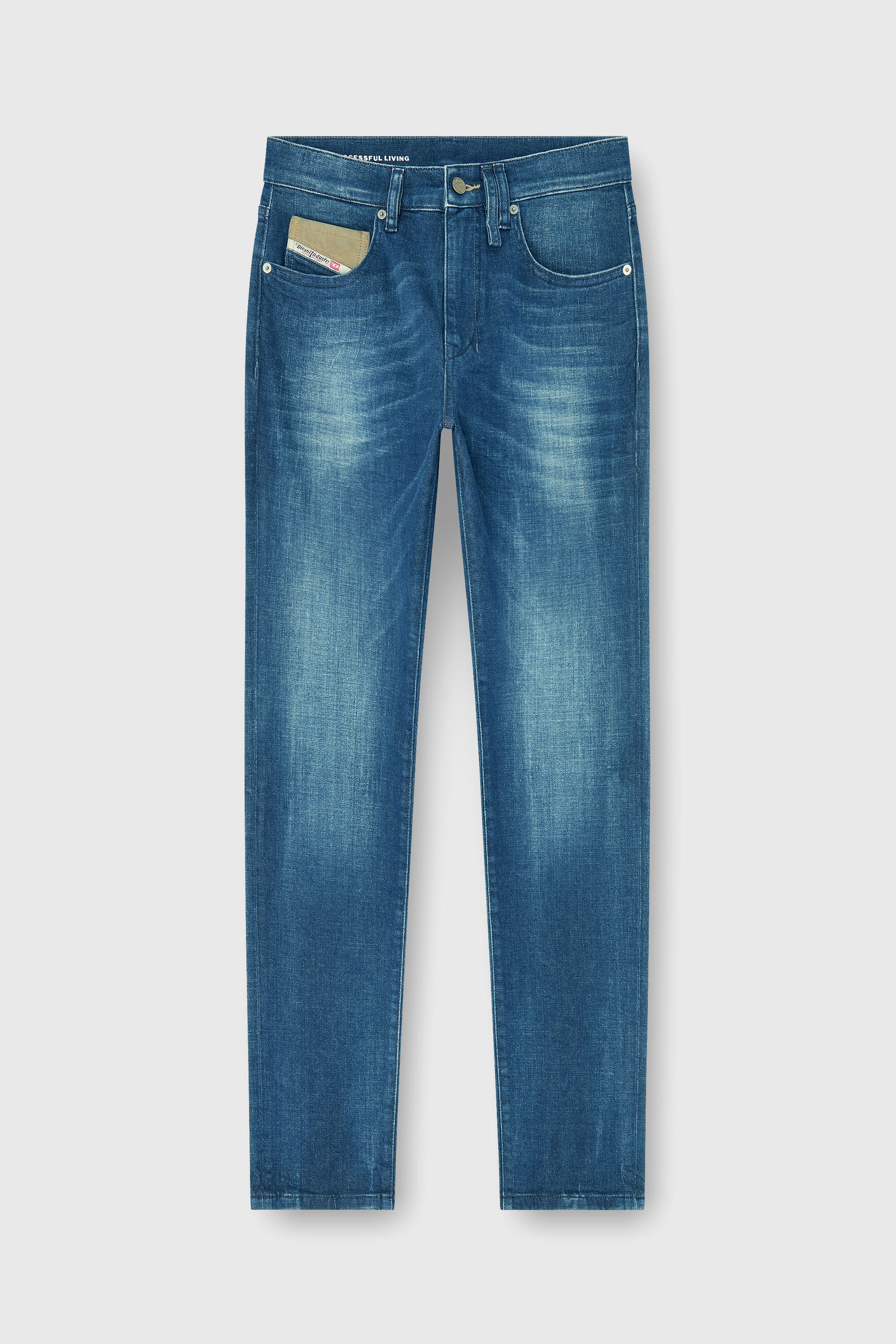 Diesel - Slim Jeans 2019 D-Strukt 0PBBZ Homme, Bleu moyen - Image 6