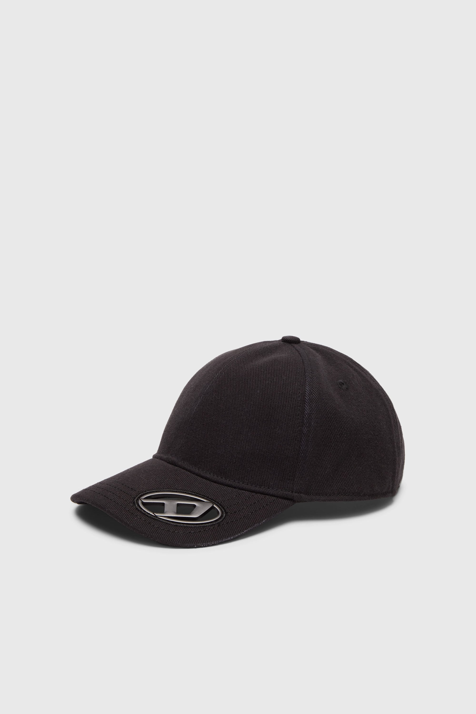 DIESEL C-Plak ディーゼル Men's Baseball cap with oval D plaque | Diesel C-PLAK