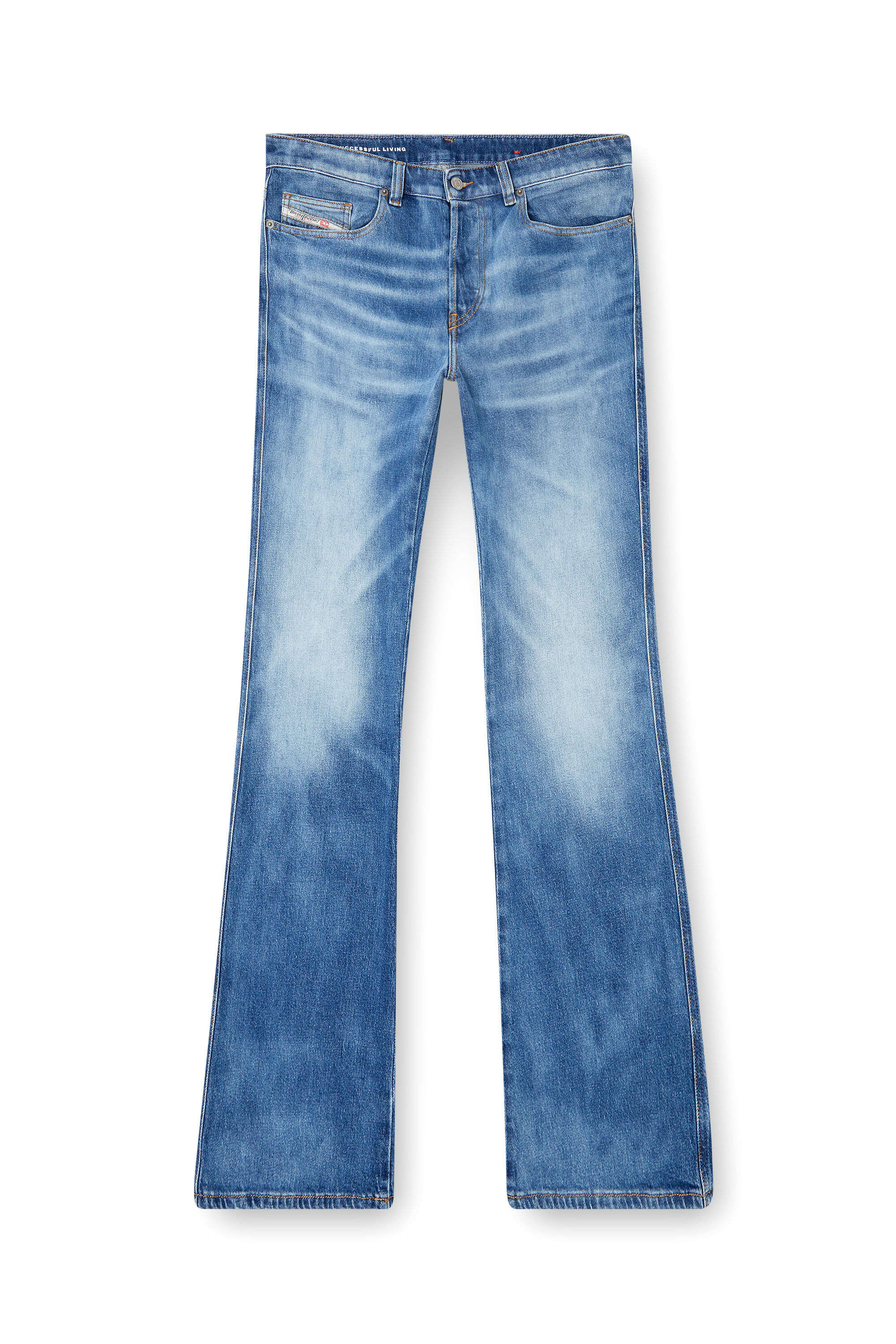 Diesel - Bootcut Jeans 1998 D-Buck 09L19 Homme, Bleu moyen - Image 2