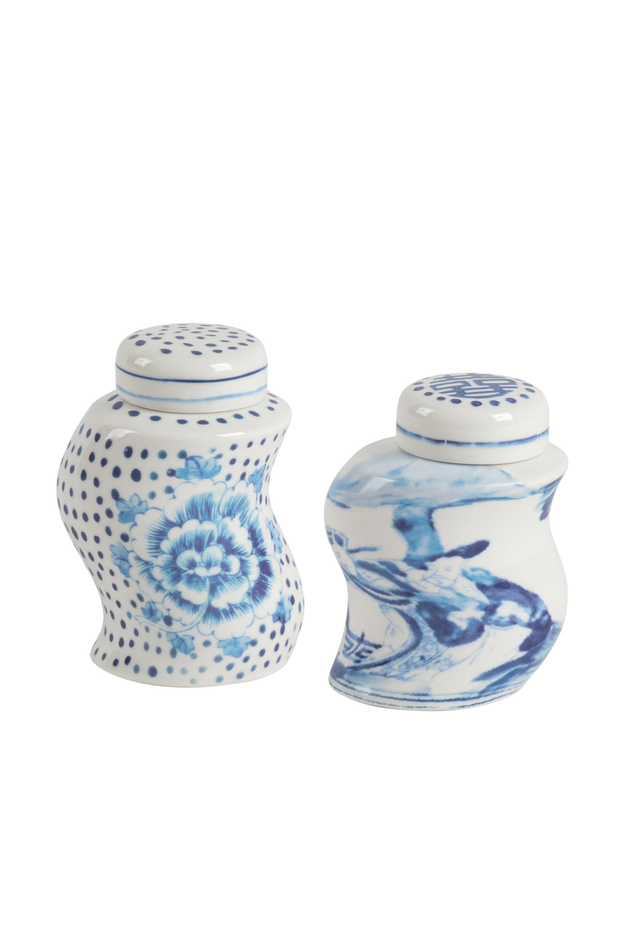 Diesel - 11289 PORCELAIN SPICES SHAKER SET "CLASS, Set de pots à épices en porcelaine Mixte in Polychrome - 1