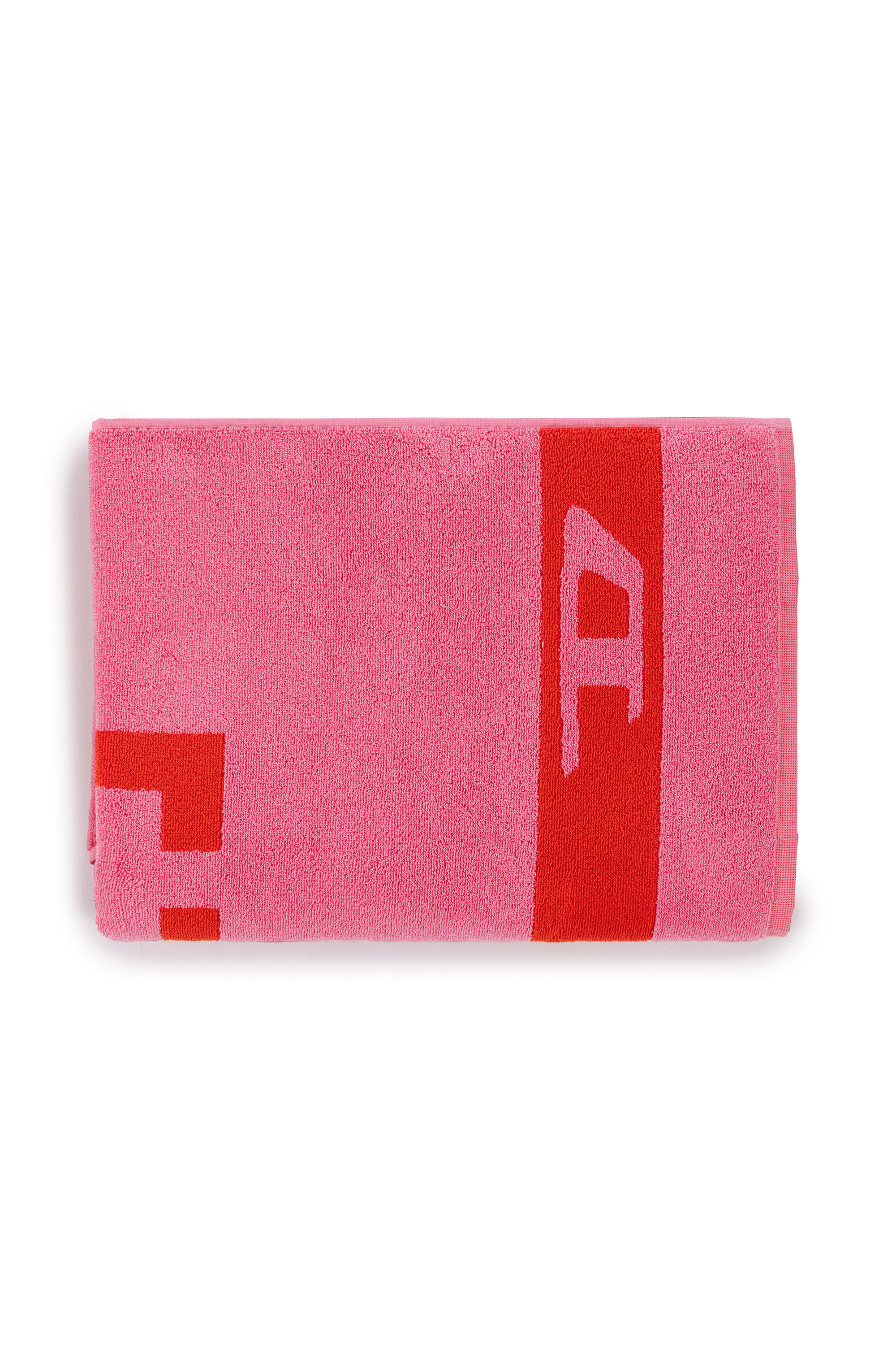 Diesel - 1018133  PIXEL TOYS 1 PINK/RED TOWEL, Serviette &eacute;ponge 100x180 cm Mixte in Rouge - 4