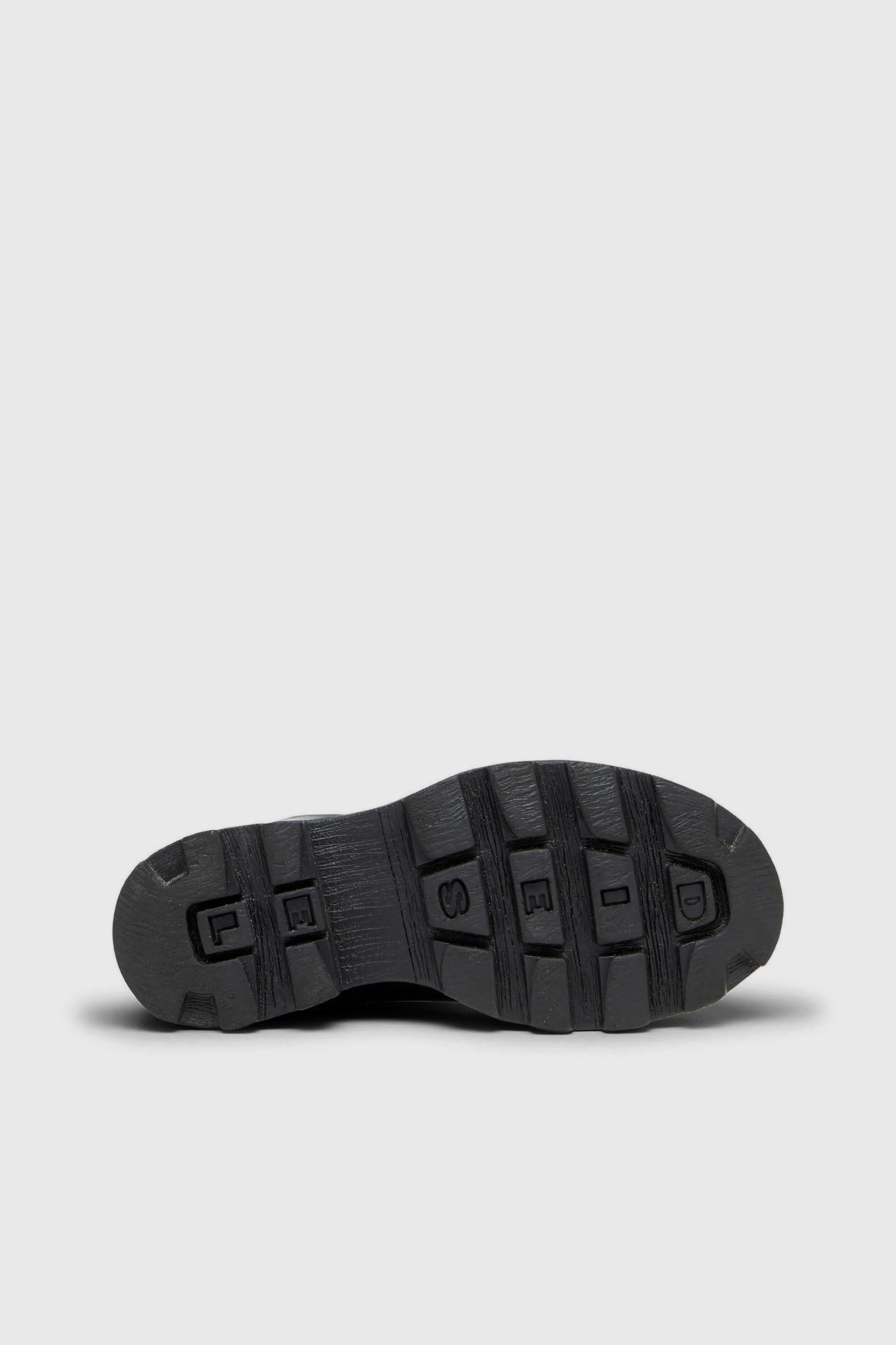 Diesel - D-HAMMER BKR D W, D-Hammer-Bottes en cuir d&eacute;coup&eacute;es avec ferrures &agrave; logo Femme in Noir - 5