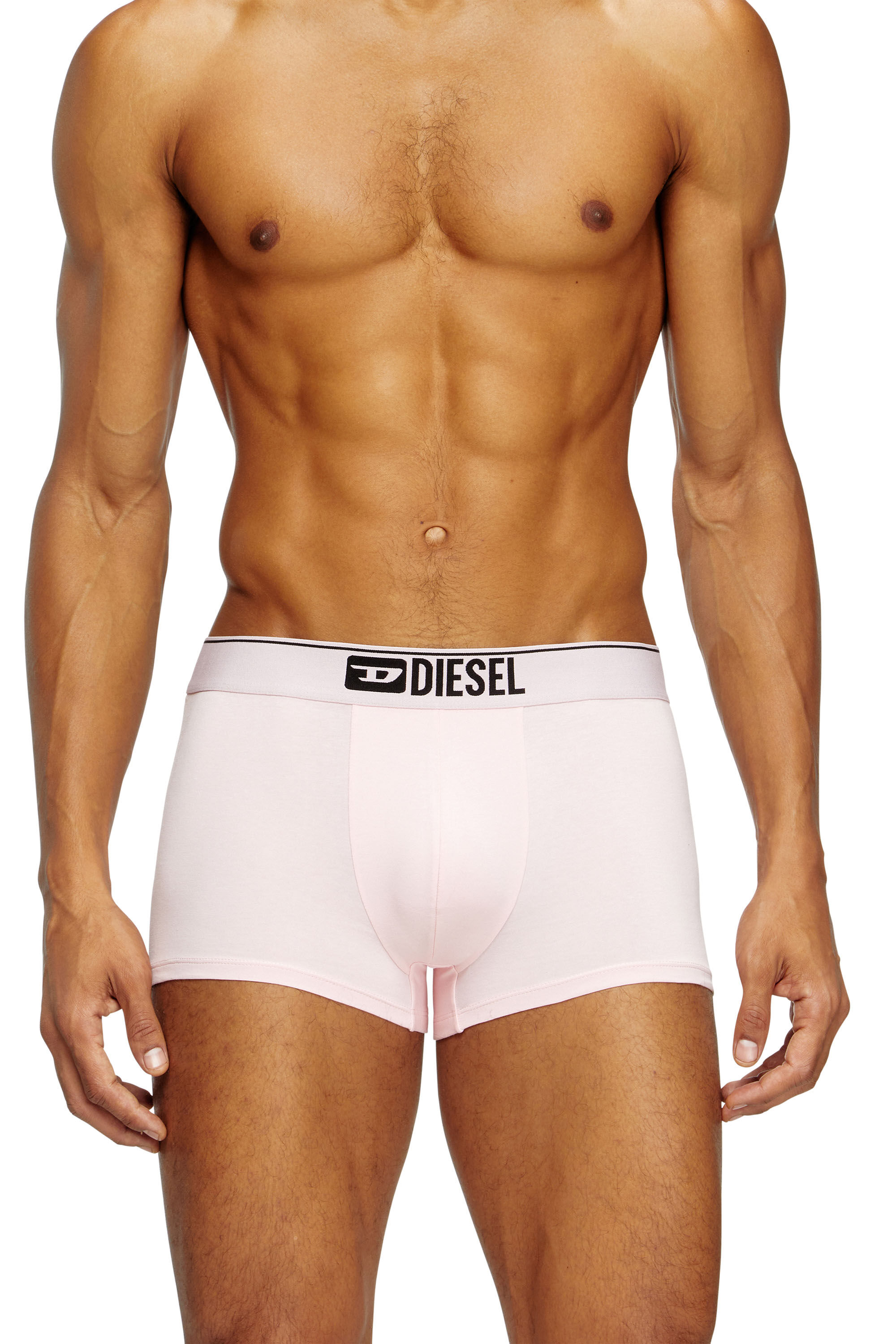 Diesel - DAMIEN-D-BOX-3PACK, Lot de 3 boxers en coton stretch Homme in Polychrome - 3