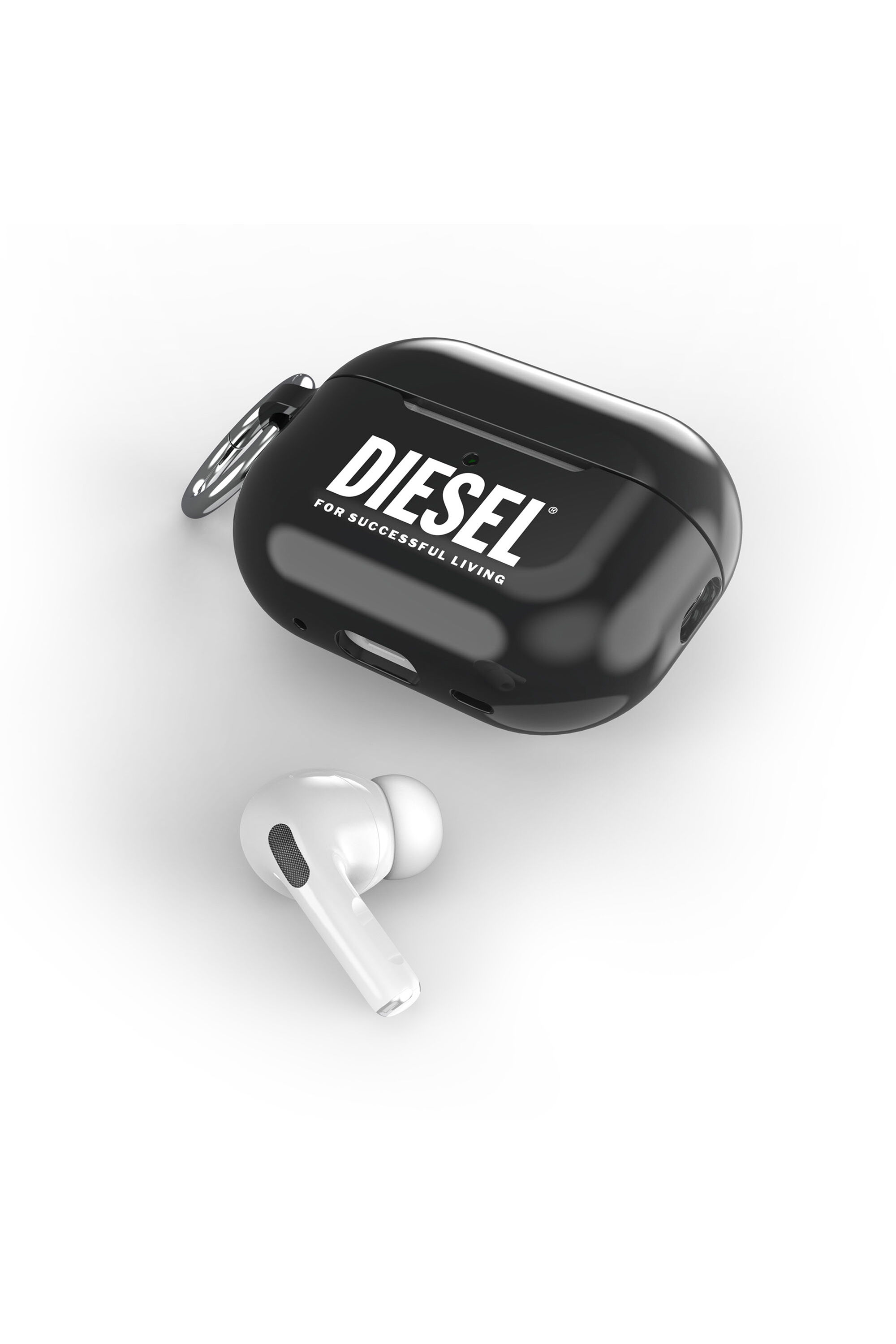 【DIESEL】すぐ届く★AirPods Pro / Pro 2 Airpod Case Women's Biscotto Case for Airpods Pro / Pro 2 | Black | Diesel