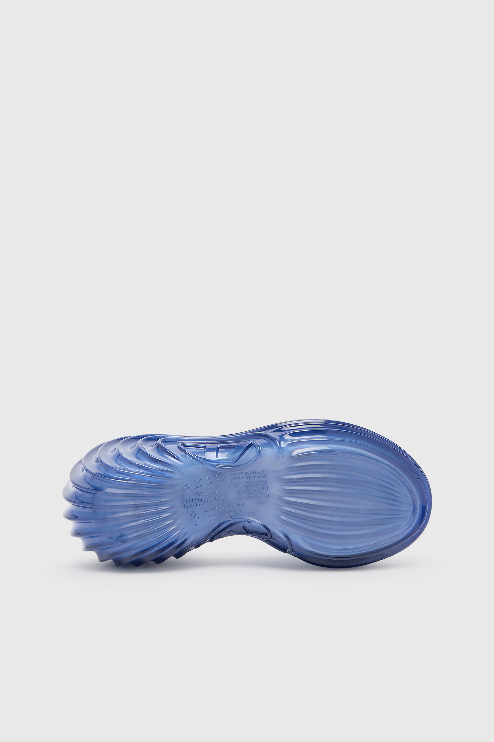 Diesel - MELISSA QUANTUM PLATFORM, Mule &agrave; plateforme en Melflex&reg; Femme in Bleu - 5