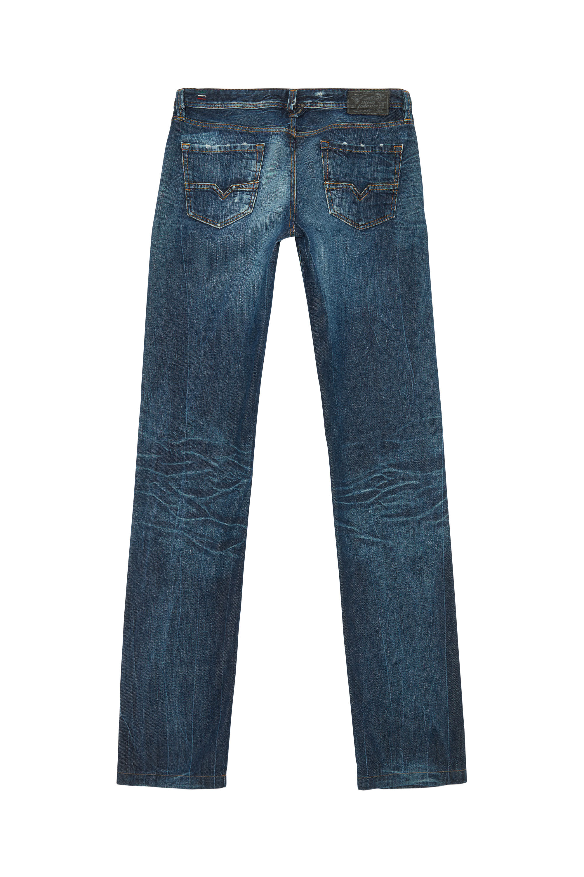 Diesel - LARKEE, Man's Man - Jeans Dark blue in Dark Blue - 2