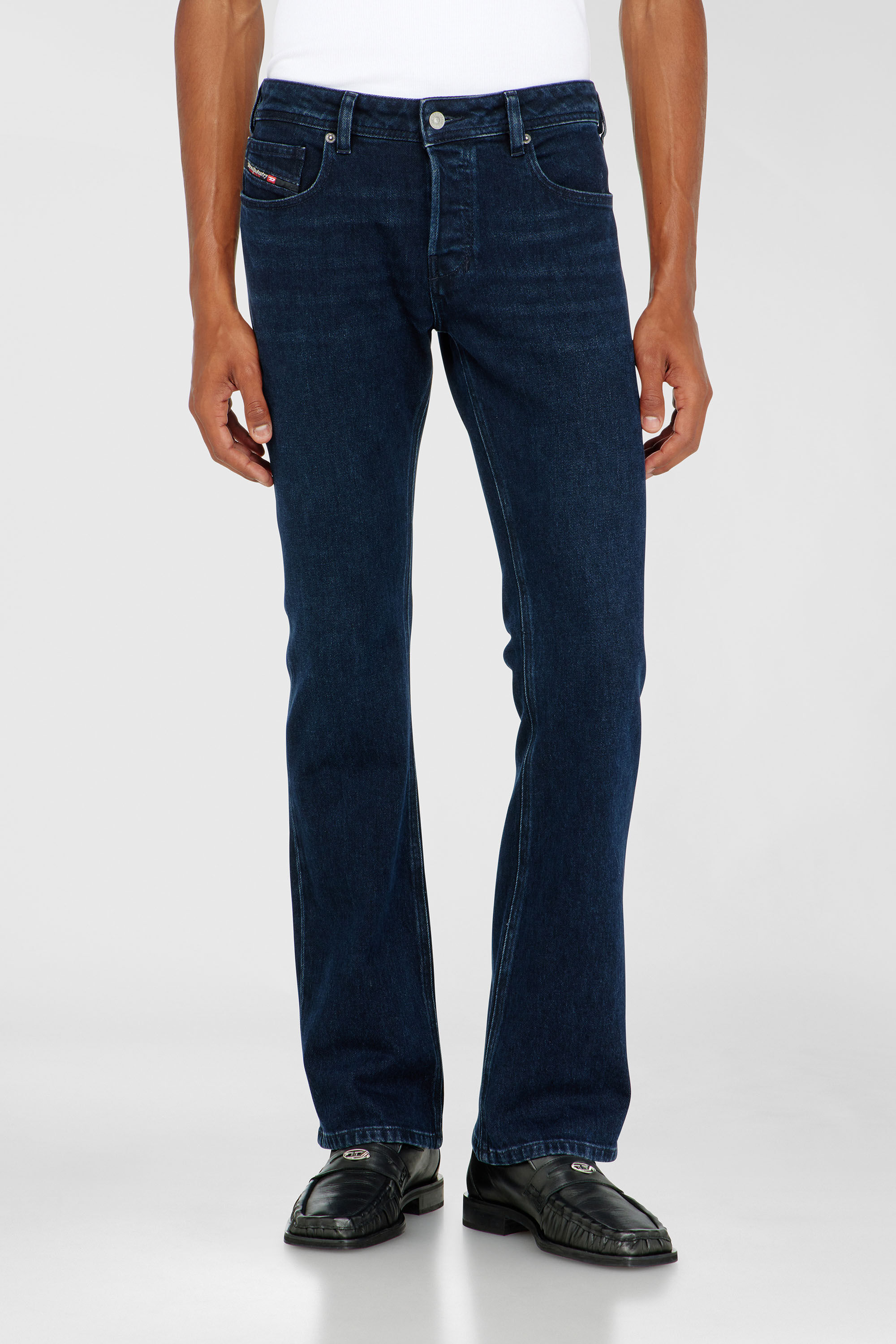 Diesel - Bootcut Jeans 2007 Zatiny 0KBBJ Homme, Bleu Fonc&eacute; - Image 4
