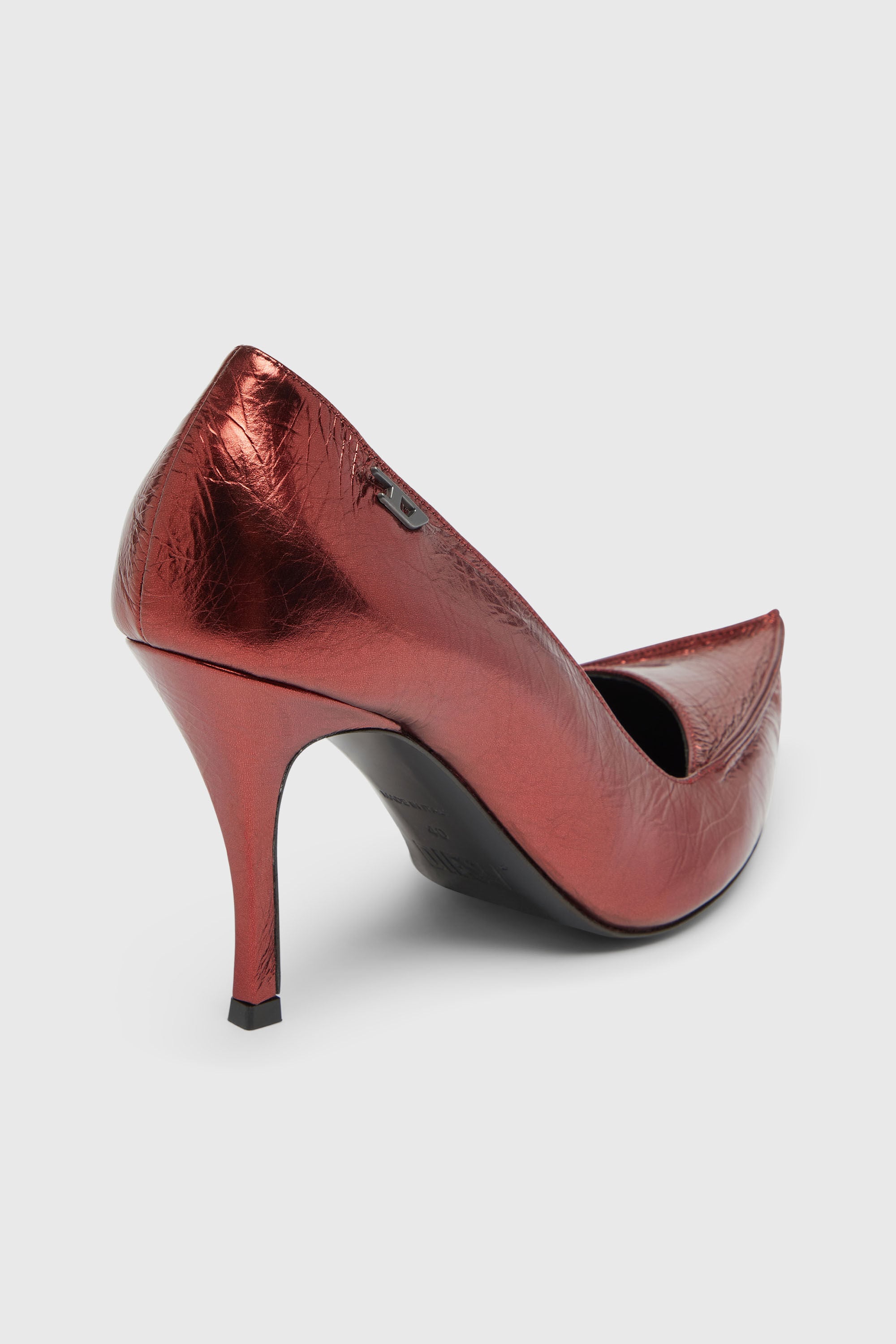 Diesel - D-LUCETTE-90-PUMP D, D-Lucette-Escarpins en cuir miroir Femme in ToBeDefined - 5