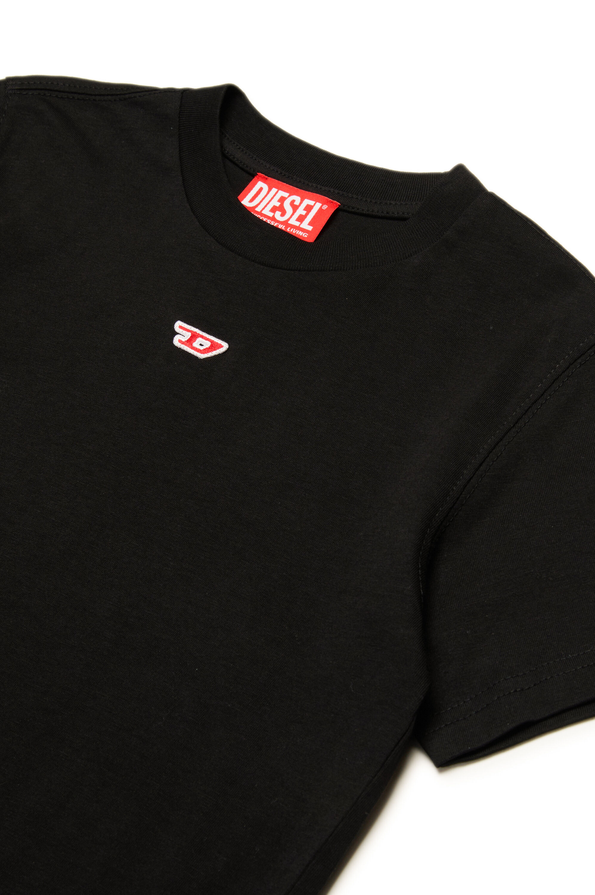 Diesel - TDIEGORD, T-shirt avec logo D Mixte in Noir - 3