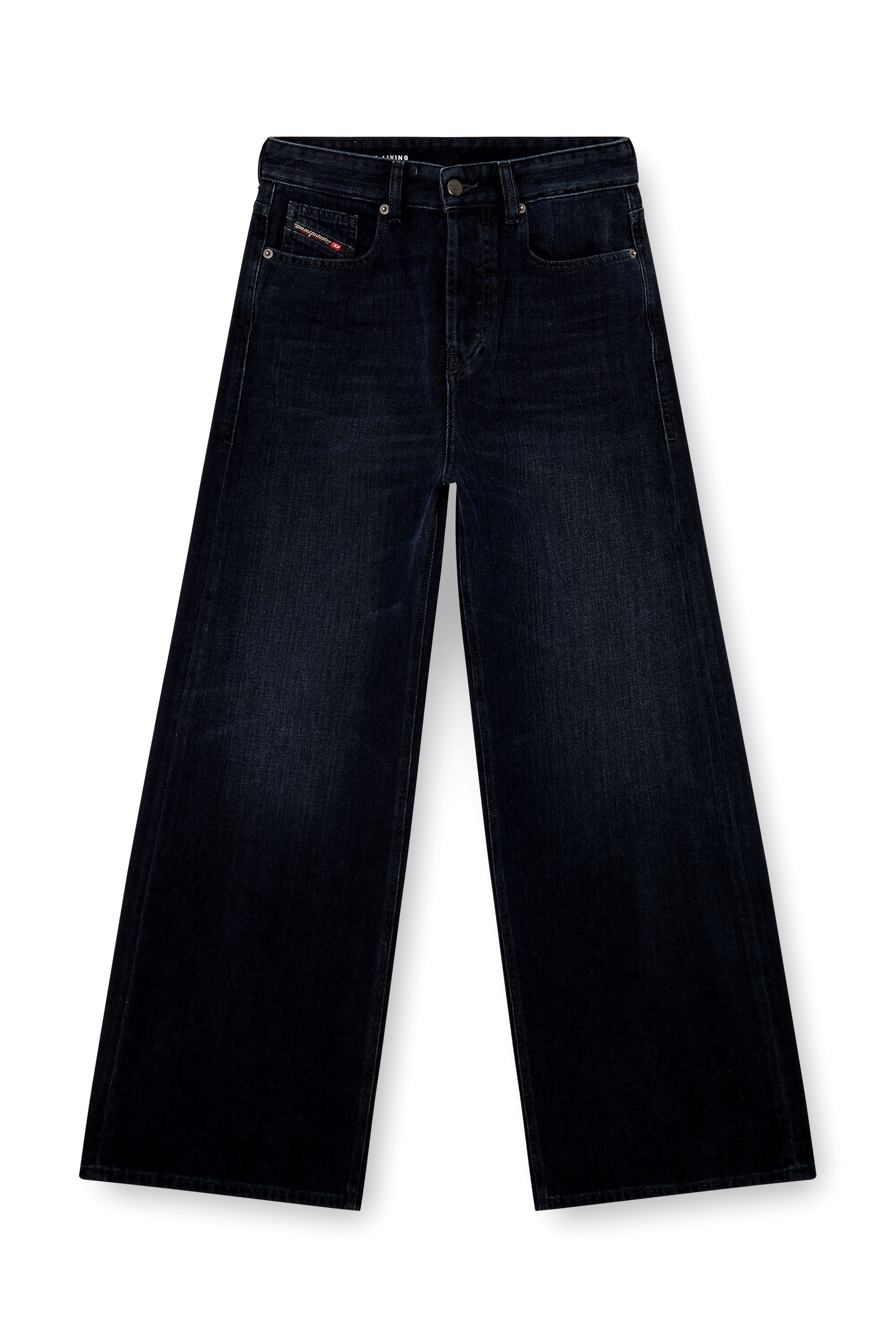 Diesel - Relaxed Jeans 1996 D-Sire 09L54 Femme, Bleu Foncé - Image 2