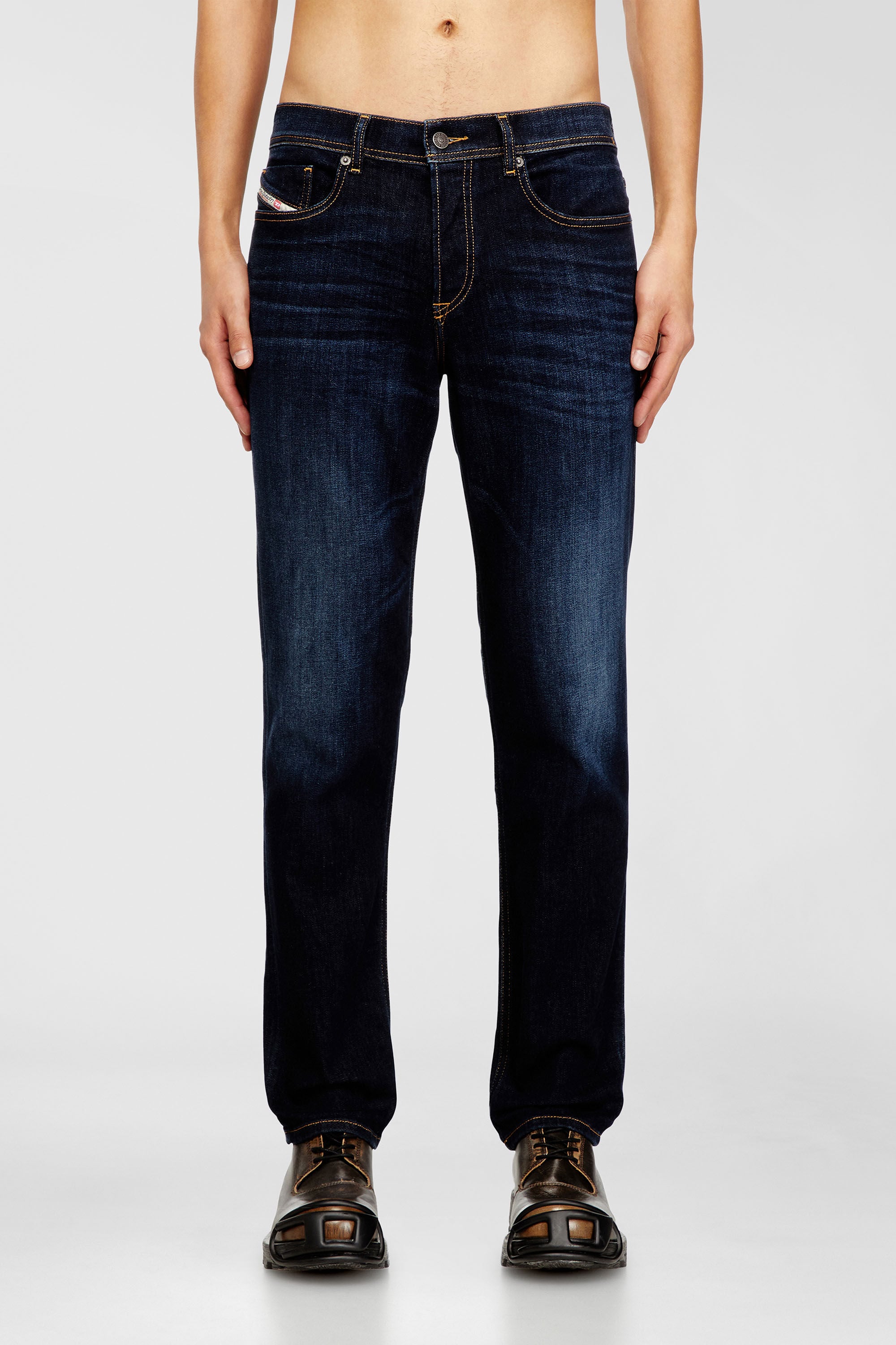 Diesel - Regular Jeans 2023 D-Finitive 009ZS Homme, Bleu Fonc&eacute; - Image 2