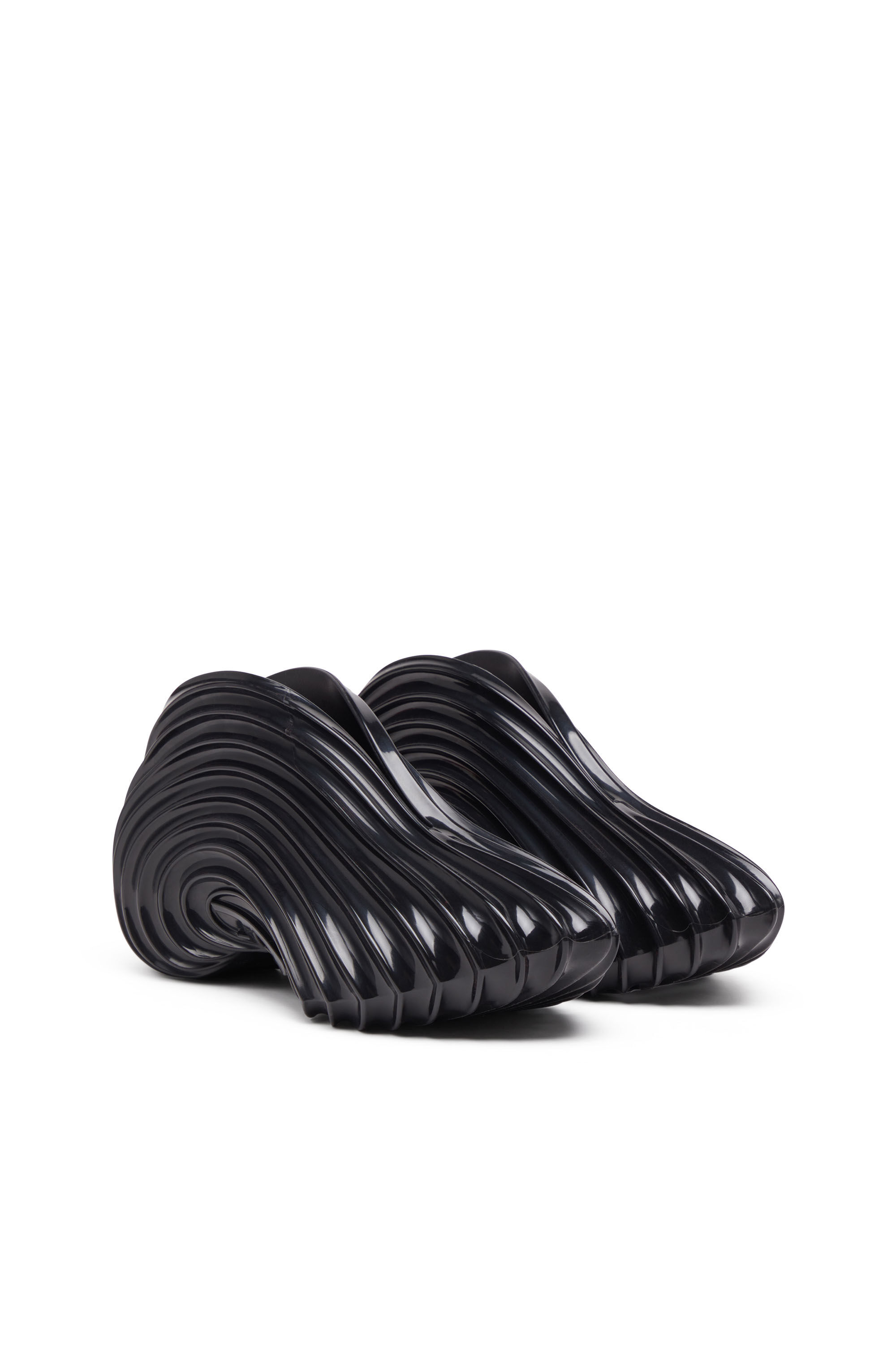 Diesel - MELISSA QUANTUM SNEAKERS X, Sneaker sans lacets en Melflex® Mixte in Noir - 2