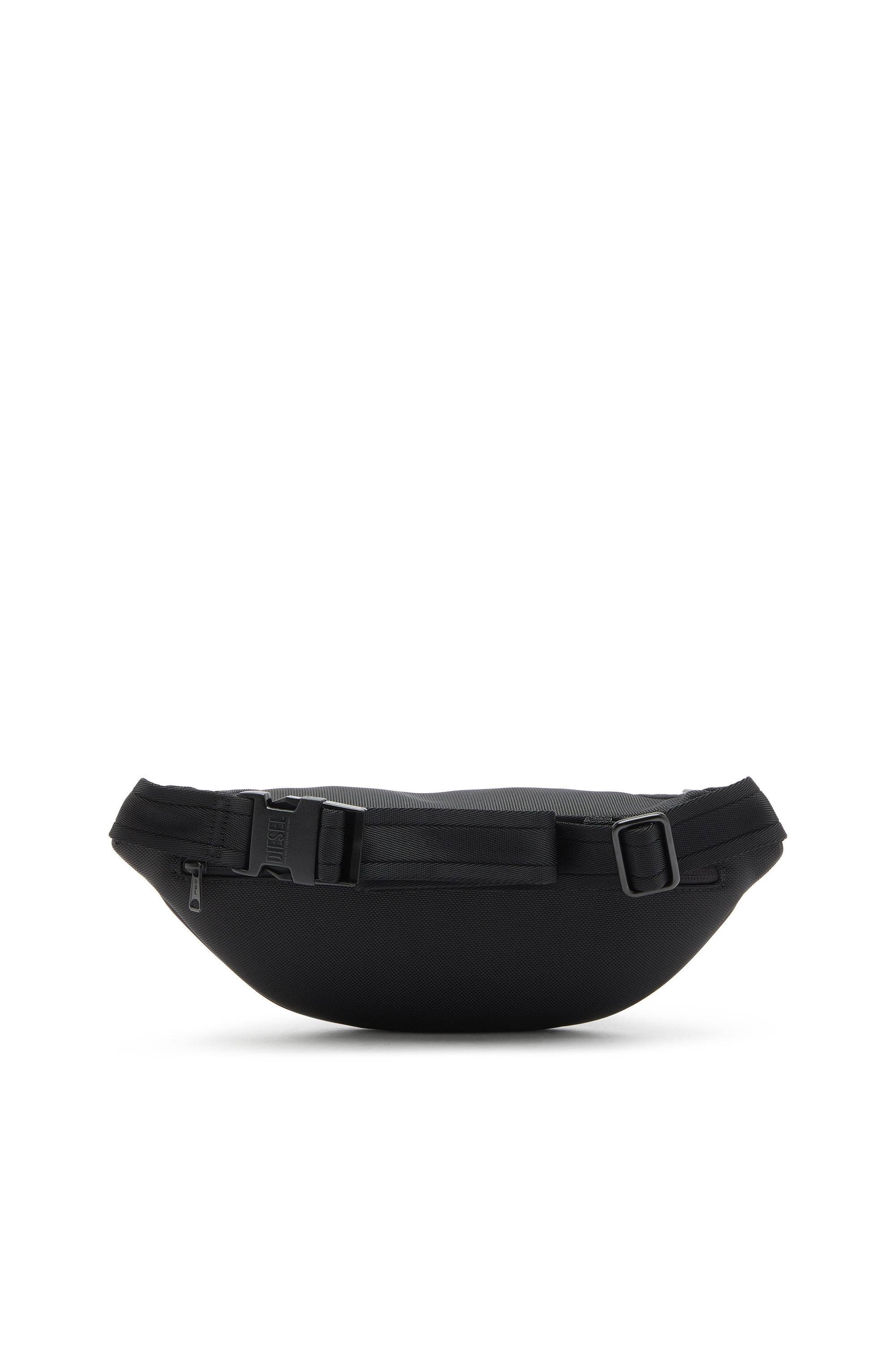 Diesel - HOLI-D BELT BAG M, Holi-D - Sac banane en nylon avec poche int&eacute;rieure Mixte in Noir - 2