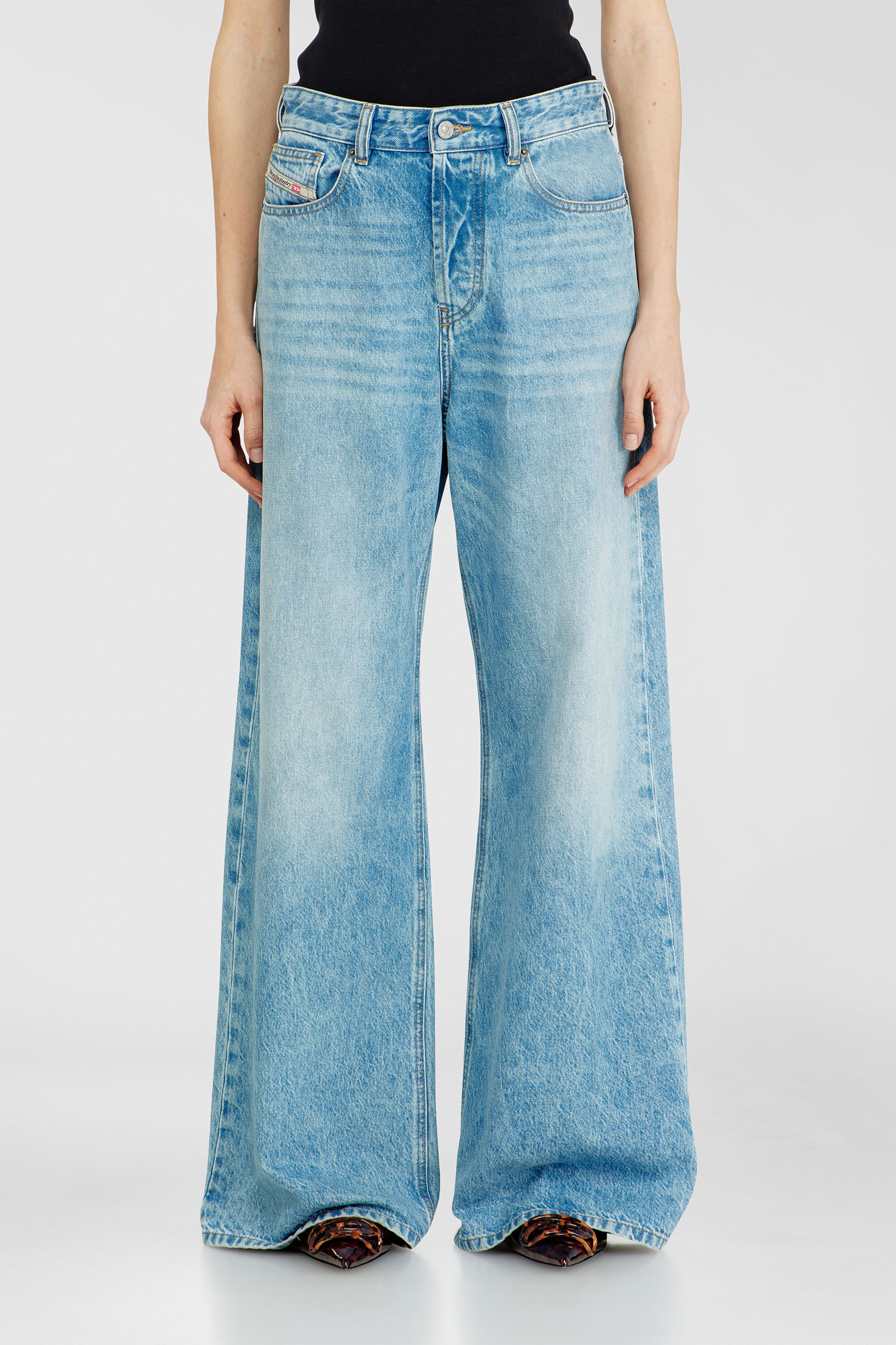 DIESEL 1996 D-SIRE W24 L30 ウォッシュドブルー Women's Relaxed Jeans | Light blue | Diesel 1996 D-Sire