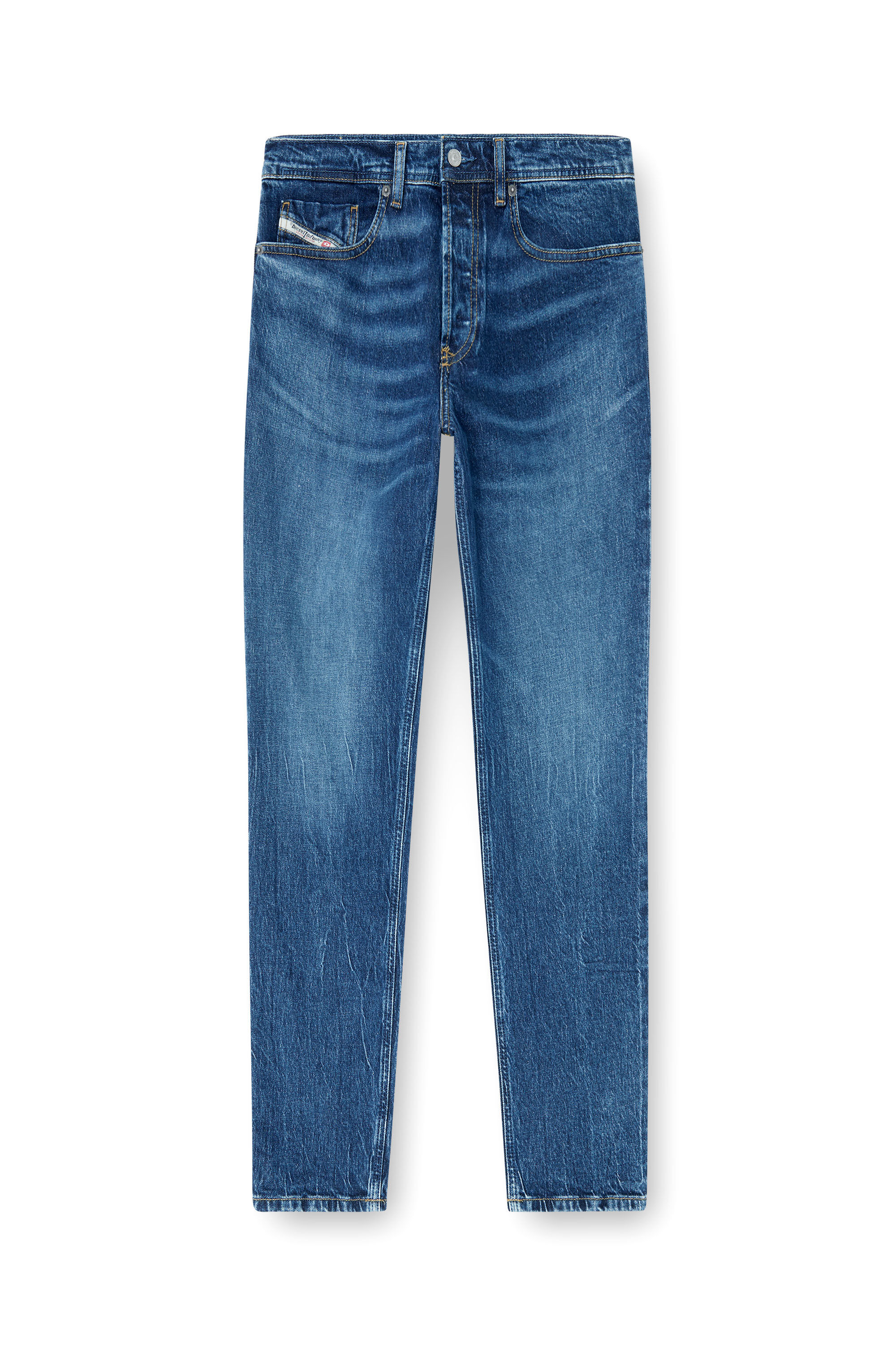 Diesel - Regular Jeans 2023 D-Finitive 0KBBQ Homme, Bleu Fonc&eacute; - Image 6