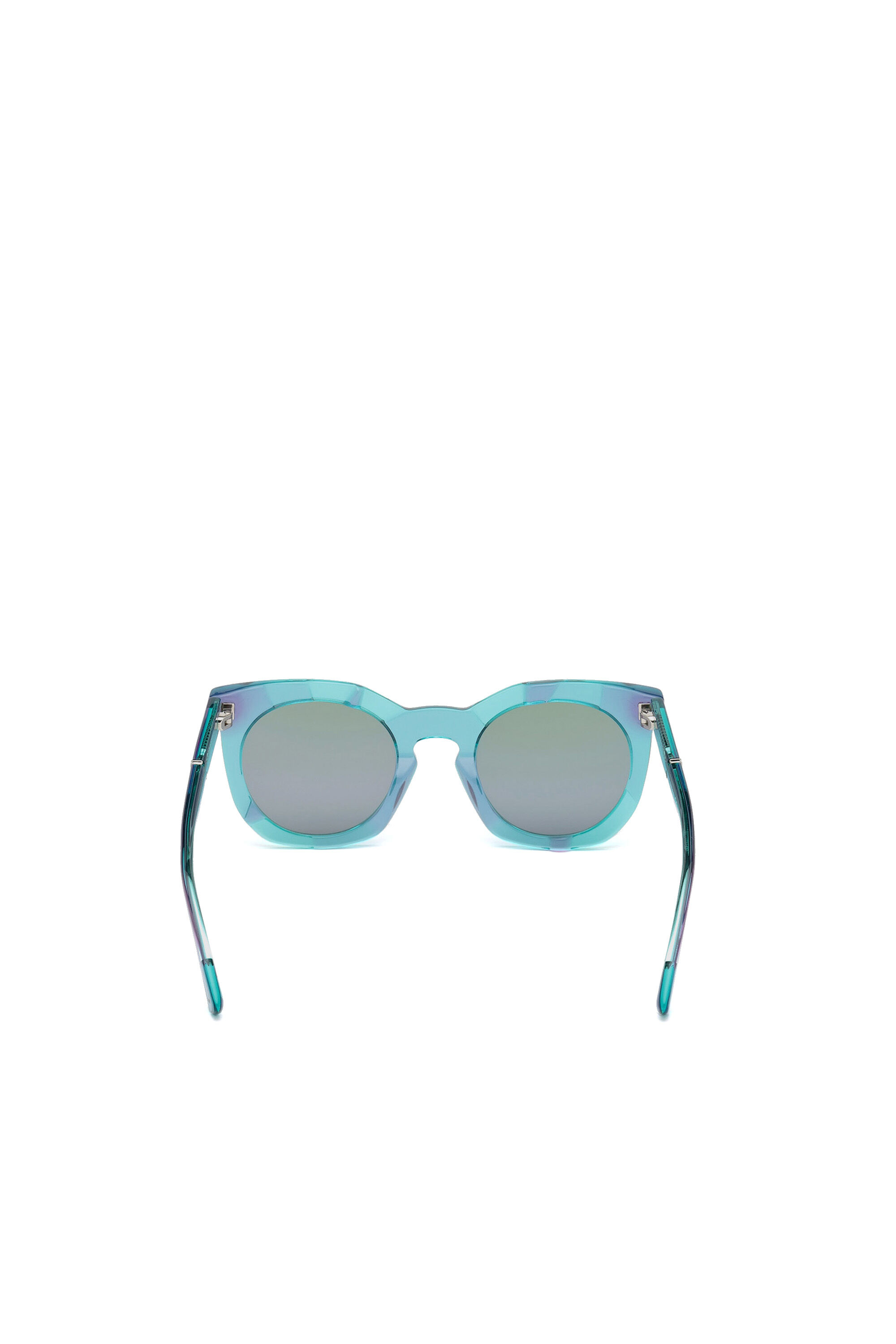 Diesel - DL0270, Woman's Eyewear with innovative hidden structures in Azure - 3