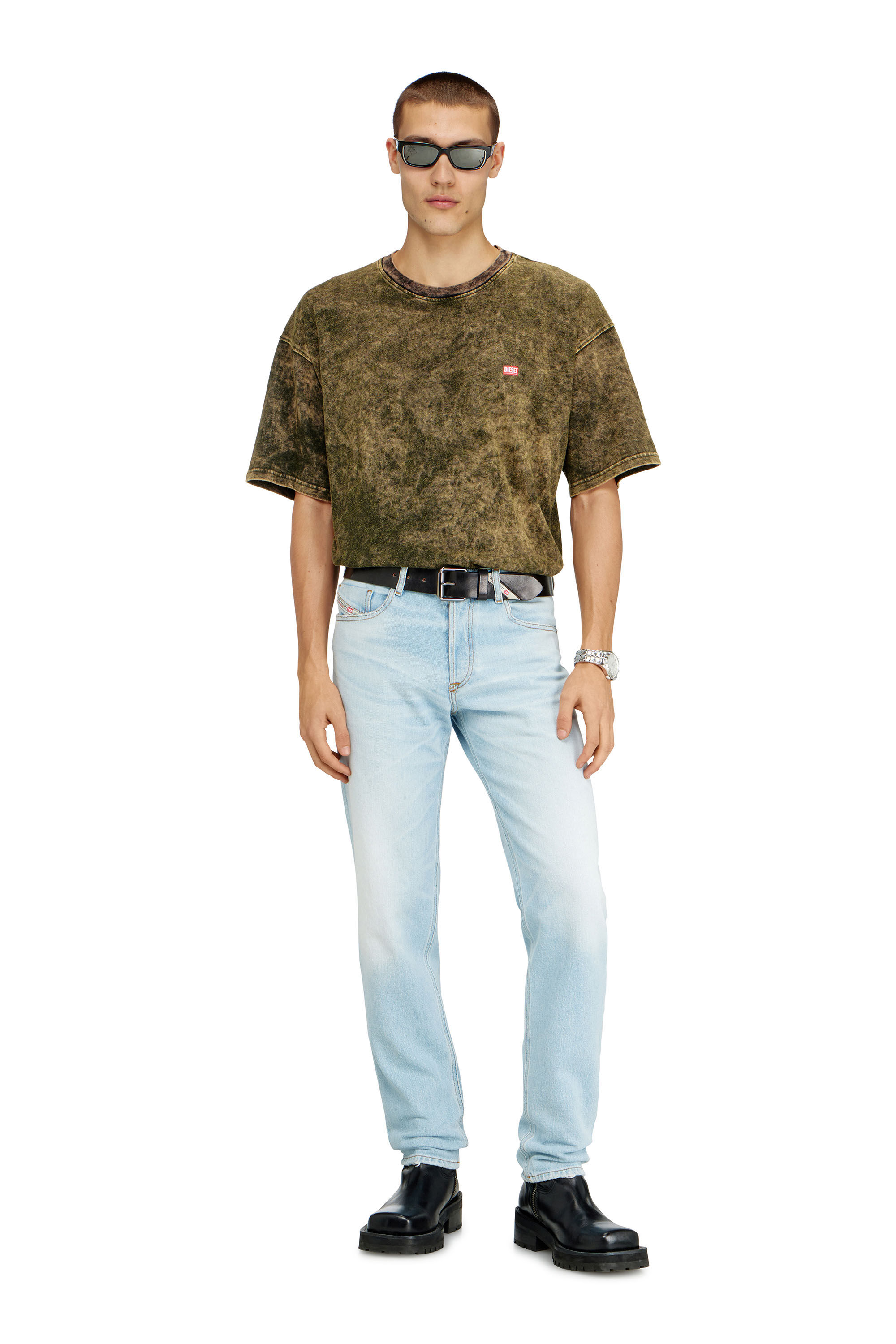 Diesel - Man's Regular Jeans 2023 D-Finitive 09N54, Light Blue - 1