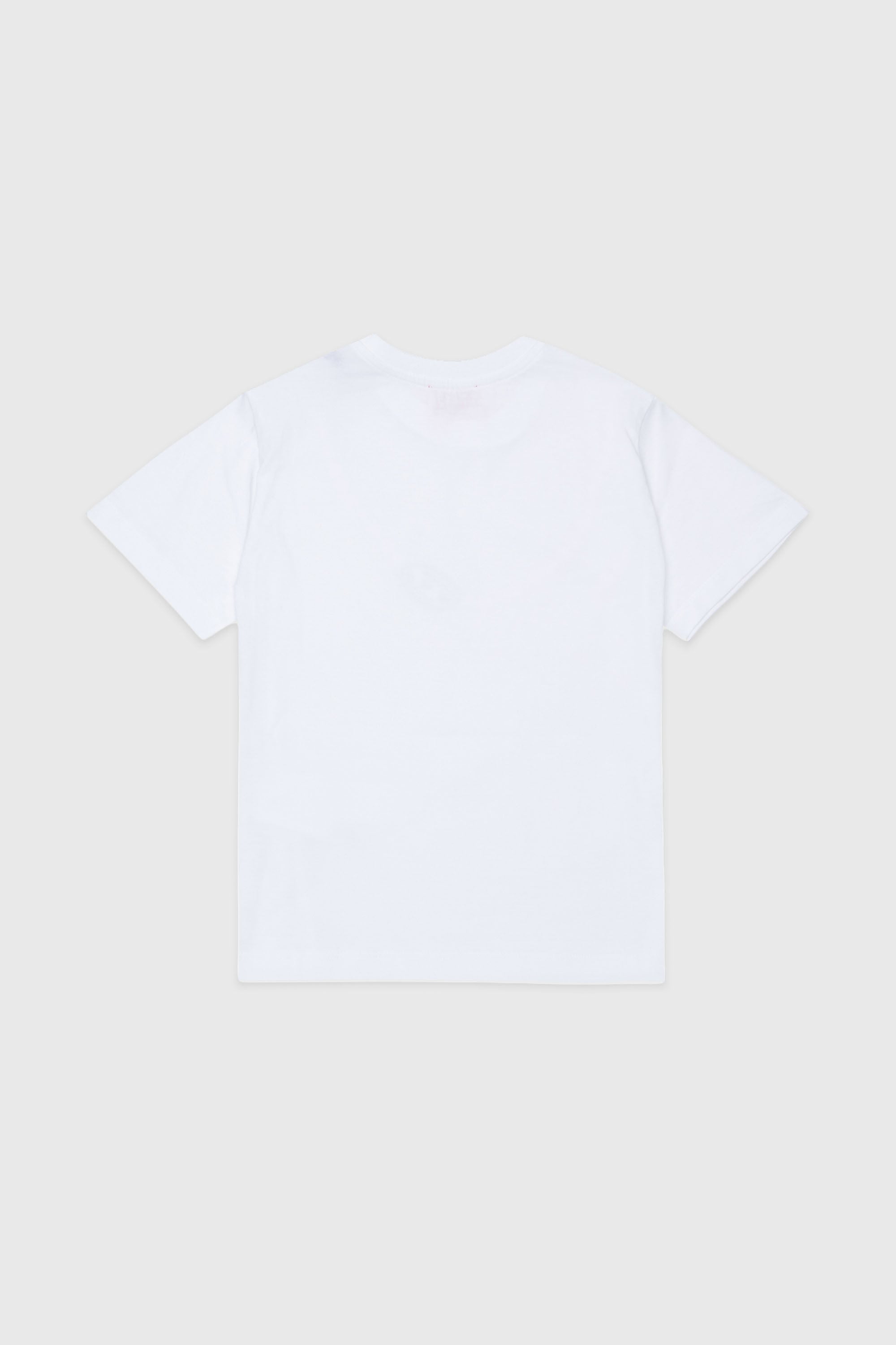 Diesel - TICLA, T-shirt en coton avec imprim&eacute; collier Femme in Blanc - 2
