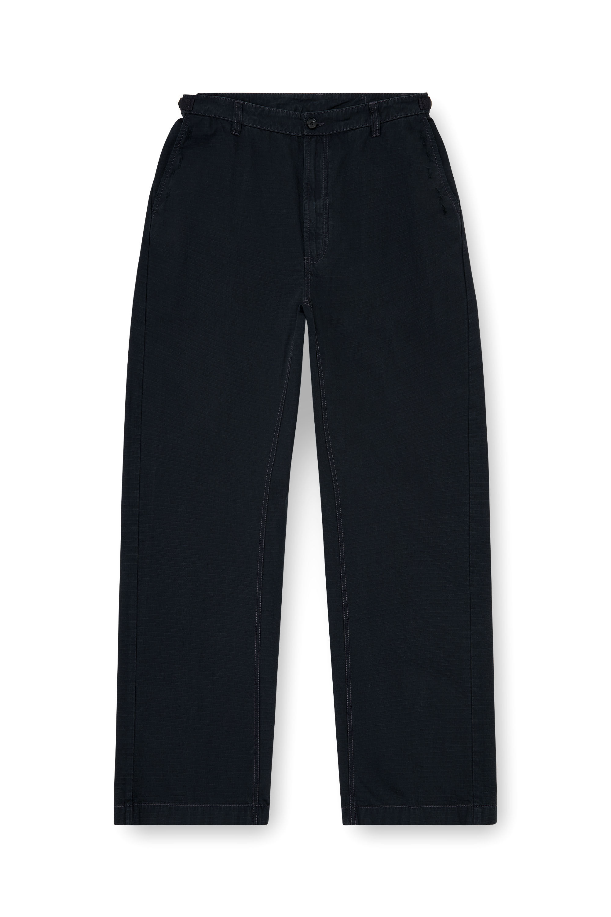 Diesel - P-BALL, Pantalon en ripstop de coton avec boucles lat&eacute;rales Homme in ToBeDefined - 2