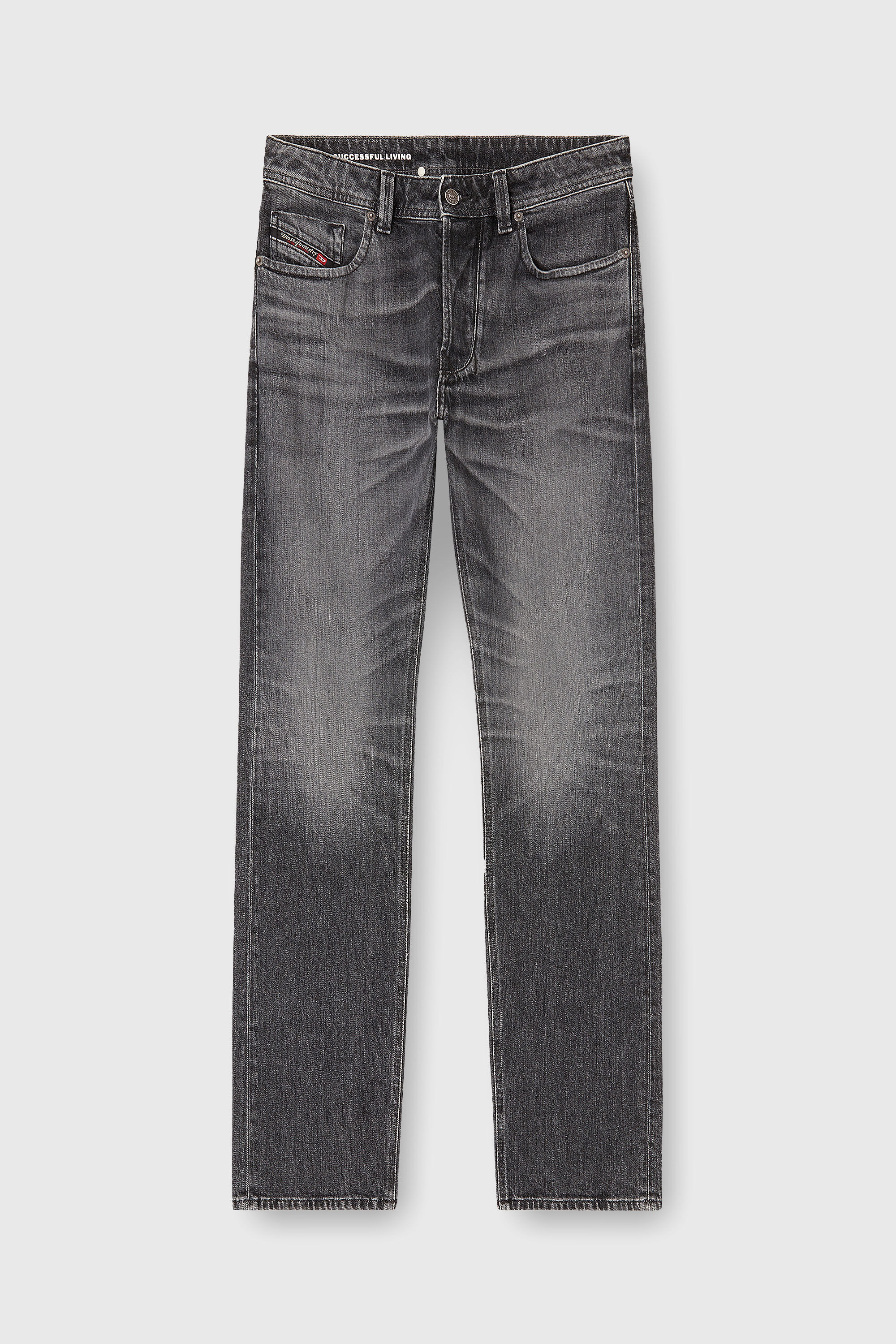 Diesel - Regular Jeans 1985 Larkee 09N49 Homme, Gris - Image 4