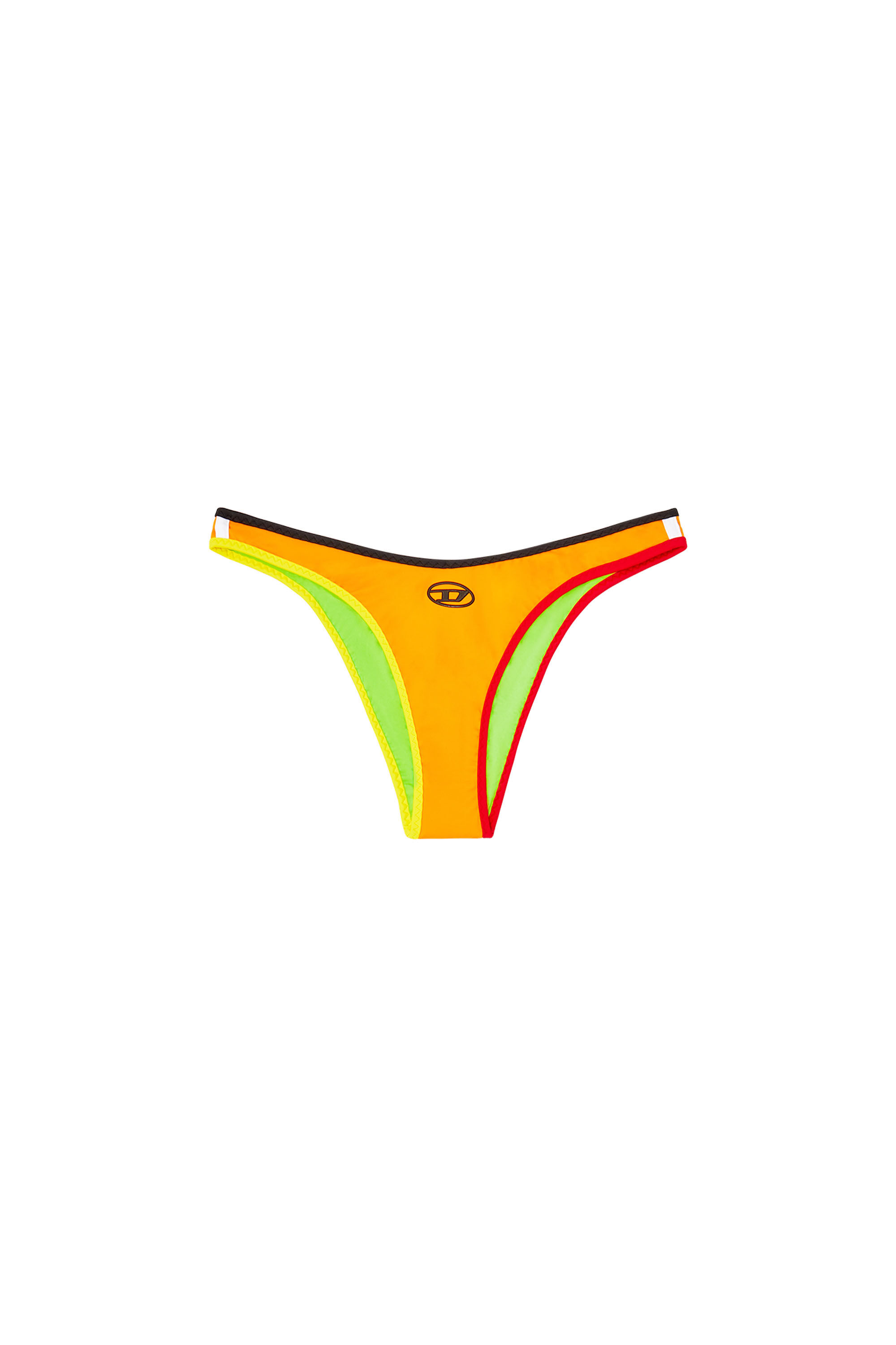 Diesel - BROOKE-D-POP, Bas de bikini color block Femme in Polychrome - 4