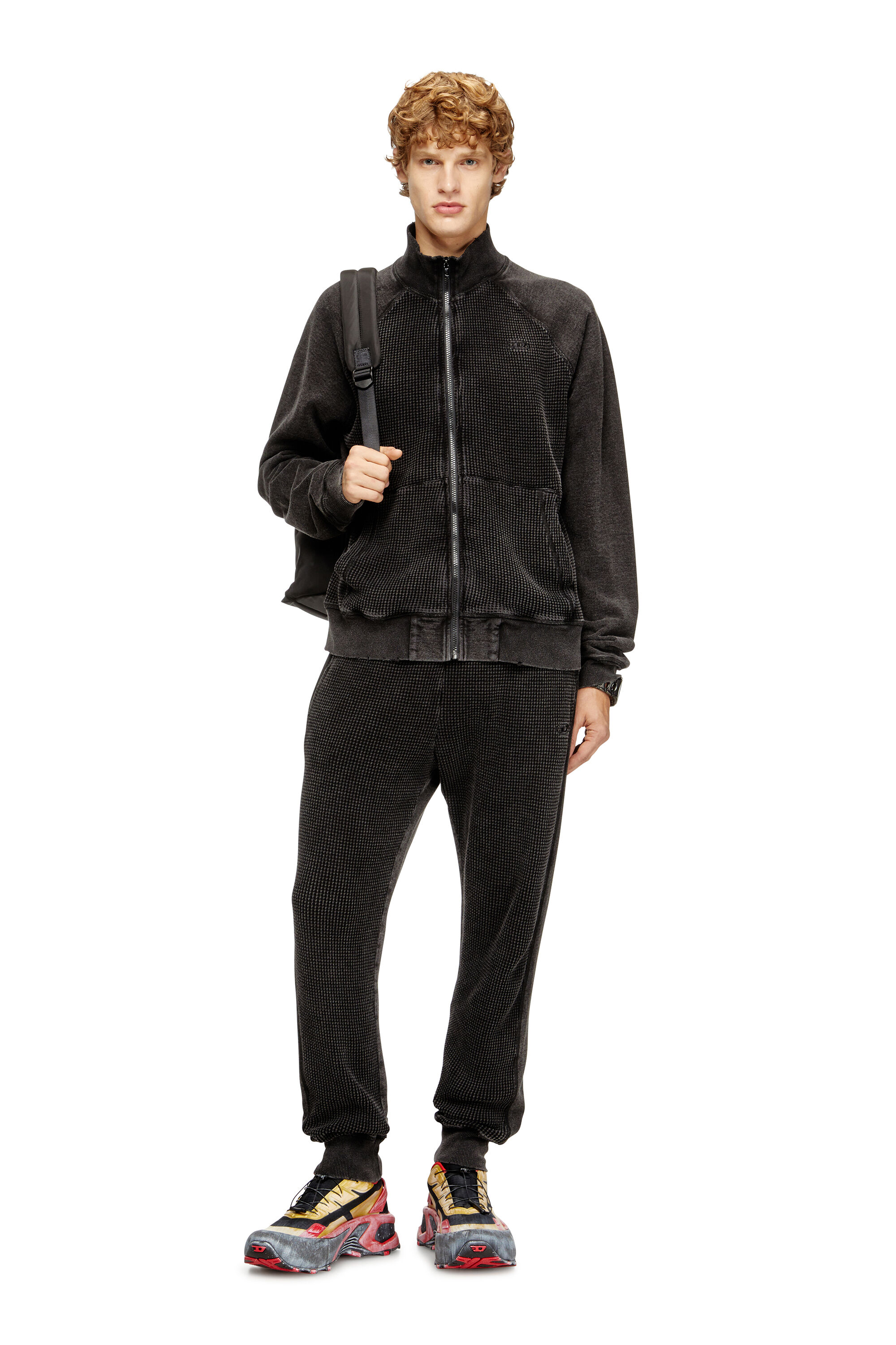 Diesel - MULTI-PKTS BACKPACK X, Multi-Pkts-Sac &agrave; dos avec multiples poches Mixte in Noir - 6