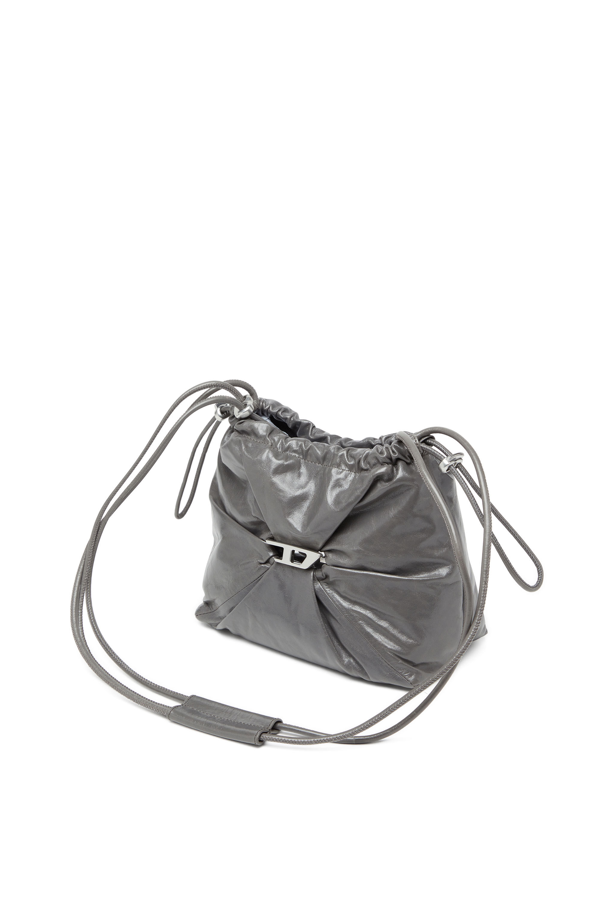 早い者勝ち!!! DIESE ◆ クロスボディバッグ｜Scrunch-D Bucket Women's Scrunch-D-Bucket bag in shiny wrinkled leather