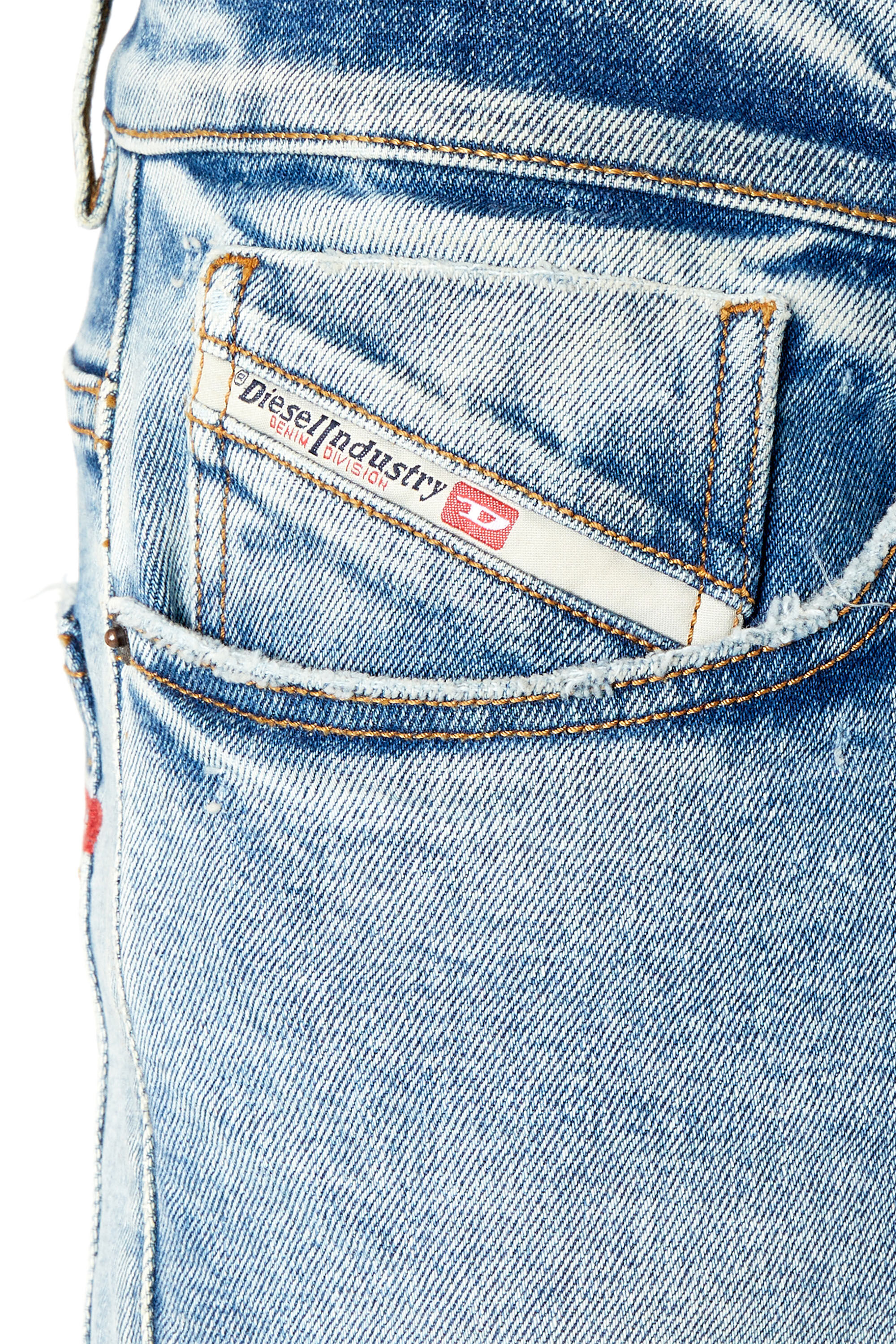 Diesel - Man's Tapered Jeans 2005 D-Fining 09E86, Light Blue - 6